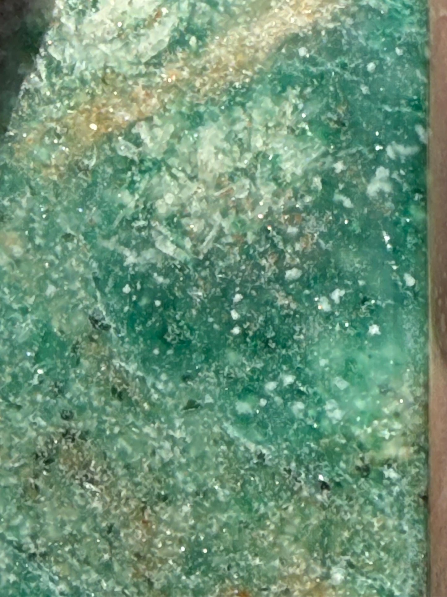 Green Aventurine Tower, New, Gifts, abundance, wand, high vibration crystal healing, 3.25”