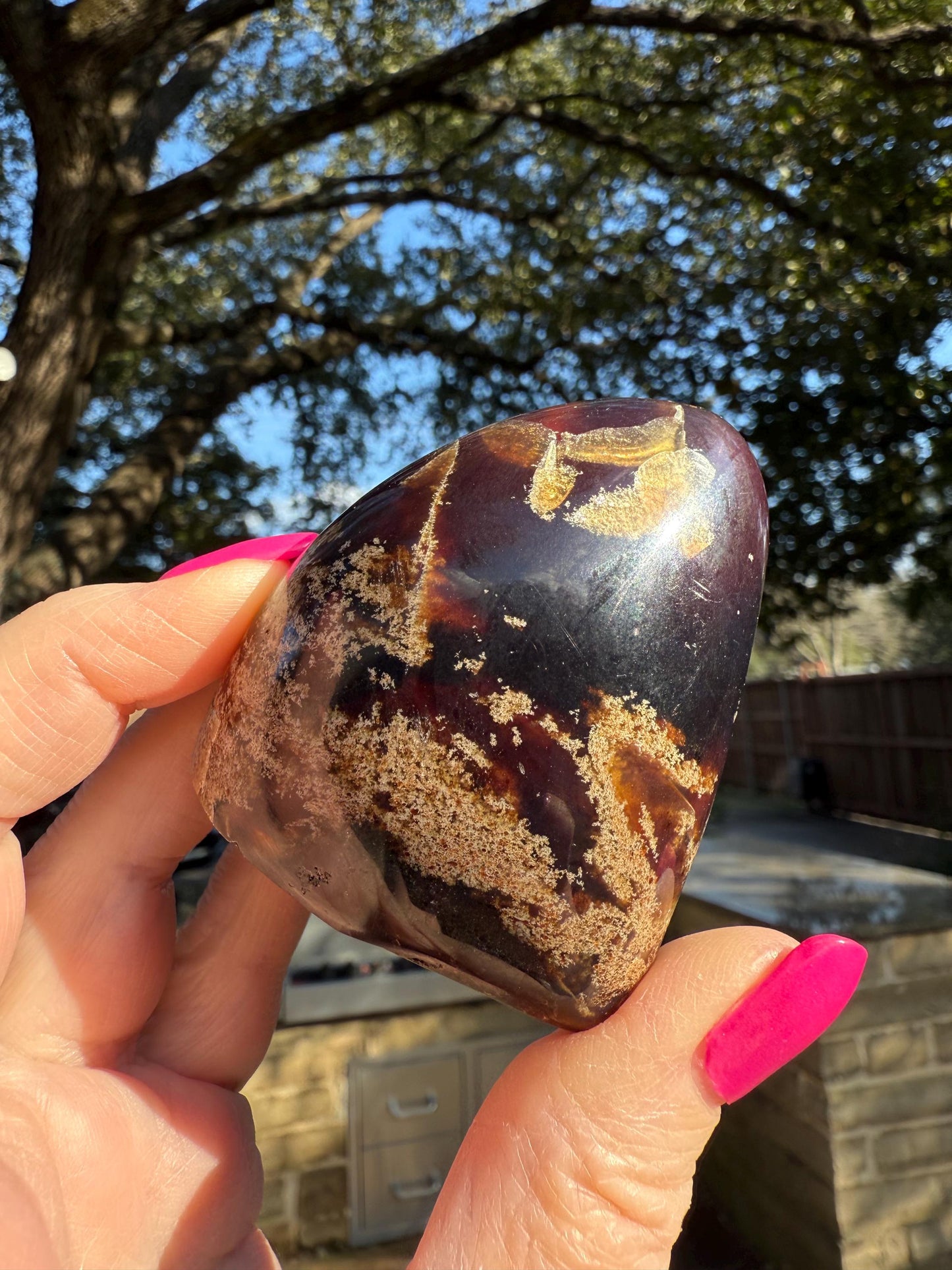 Polished authentic amber tower, New, altar, gift, high vibration crystals, natural, crystal healing, 2.5”
