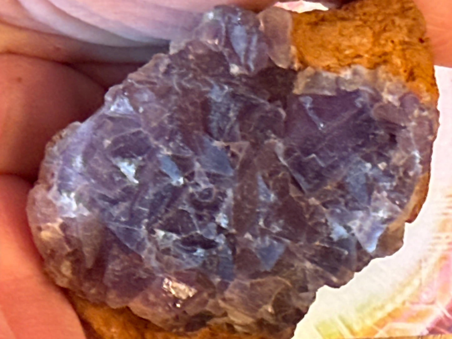 Purple Fluorite Raw Bed, 2.5”, crystal healing, premium crystals