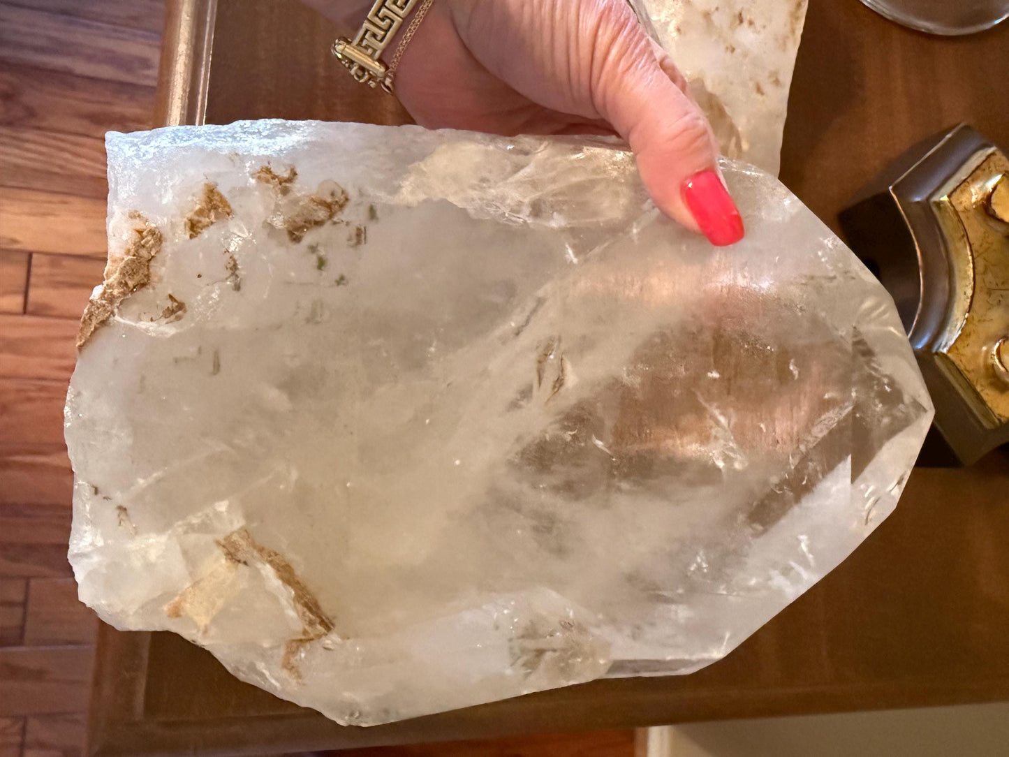 Private Collection Starbrary Lemurian Statement Piece Bed, Rare, gift, 9”, crystal healing, high vibration crystals