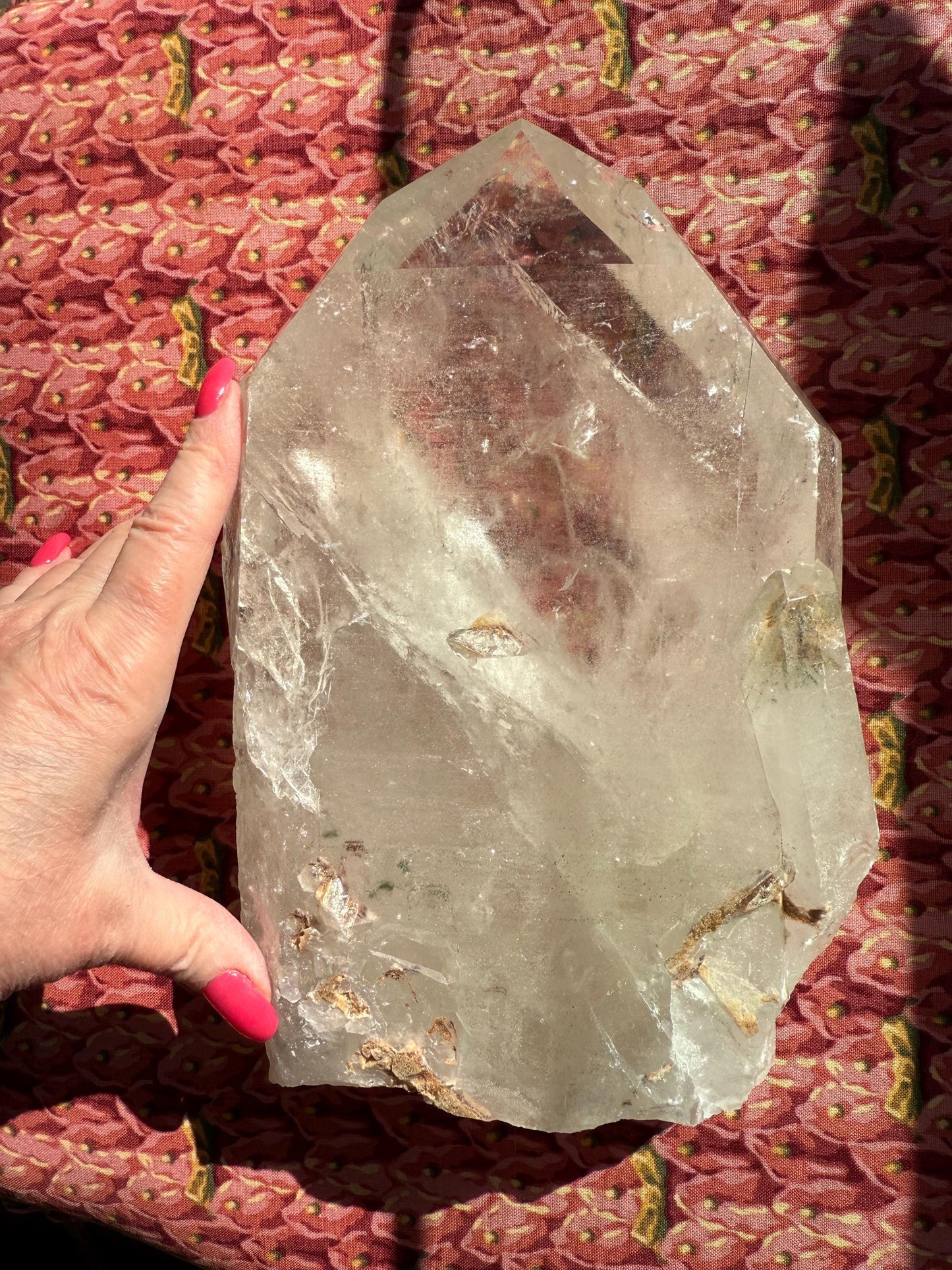 Private Collection Starbrary Lemurian Statement Piece Bed, Rare, gift, 9”, crystal healing, high vibration crystals