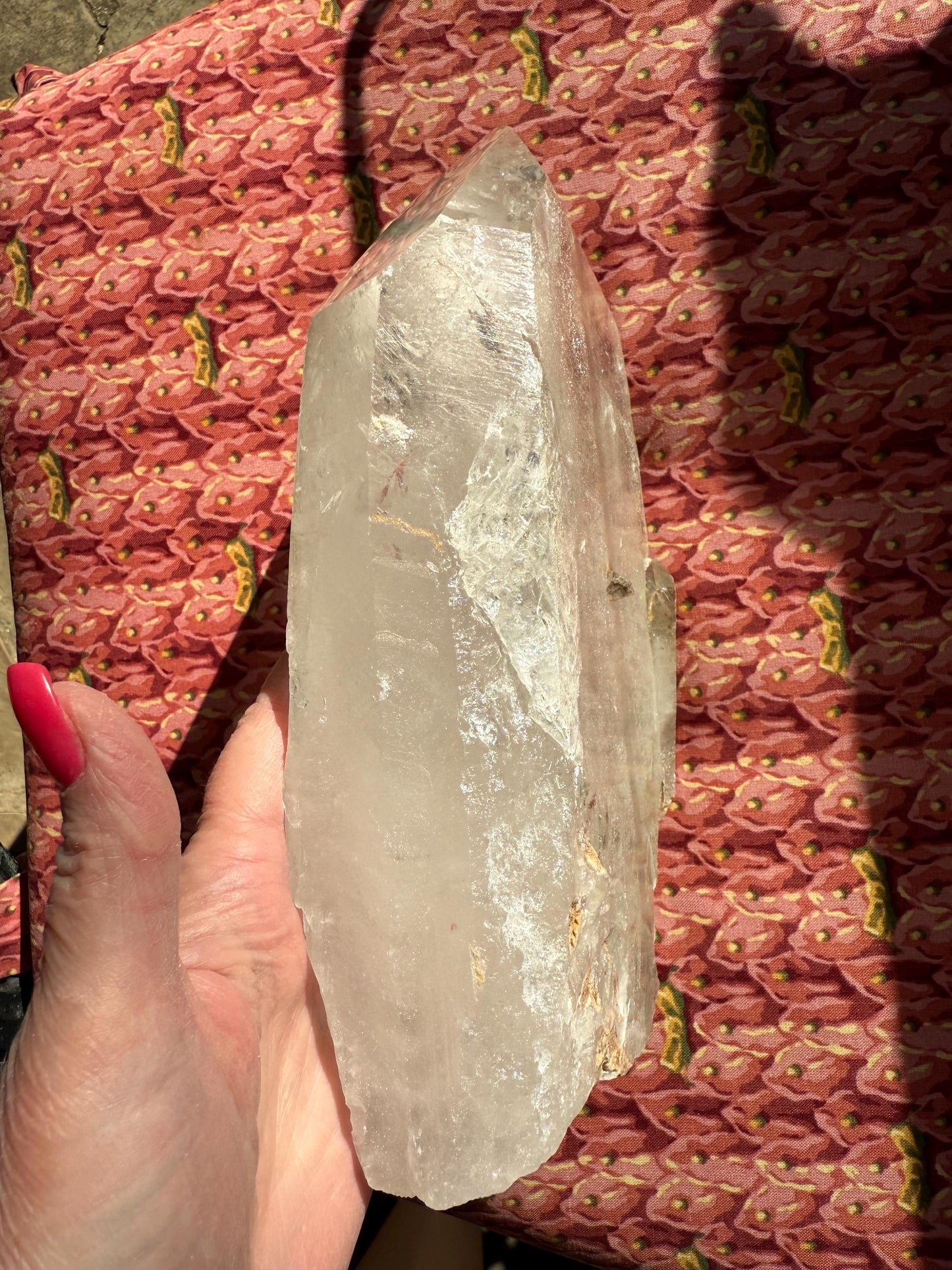 Private Collection Starbrary Lemurian Statement Piece Bed, Rare, gift, 9”, crystal healing, high vibration crystals