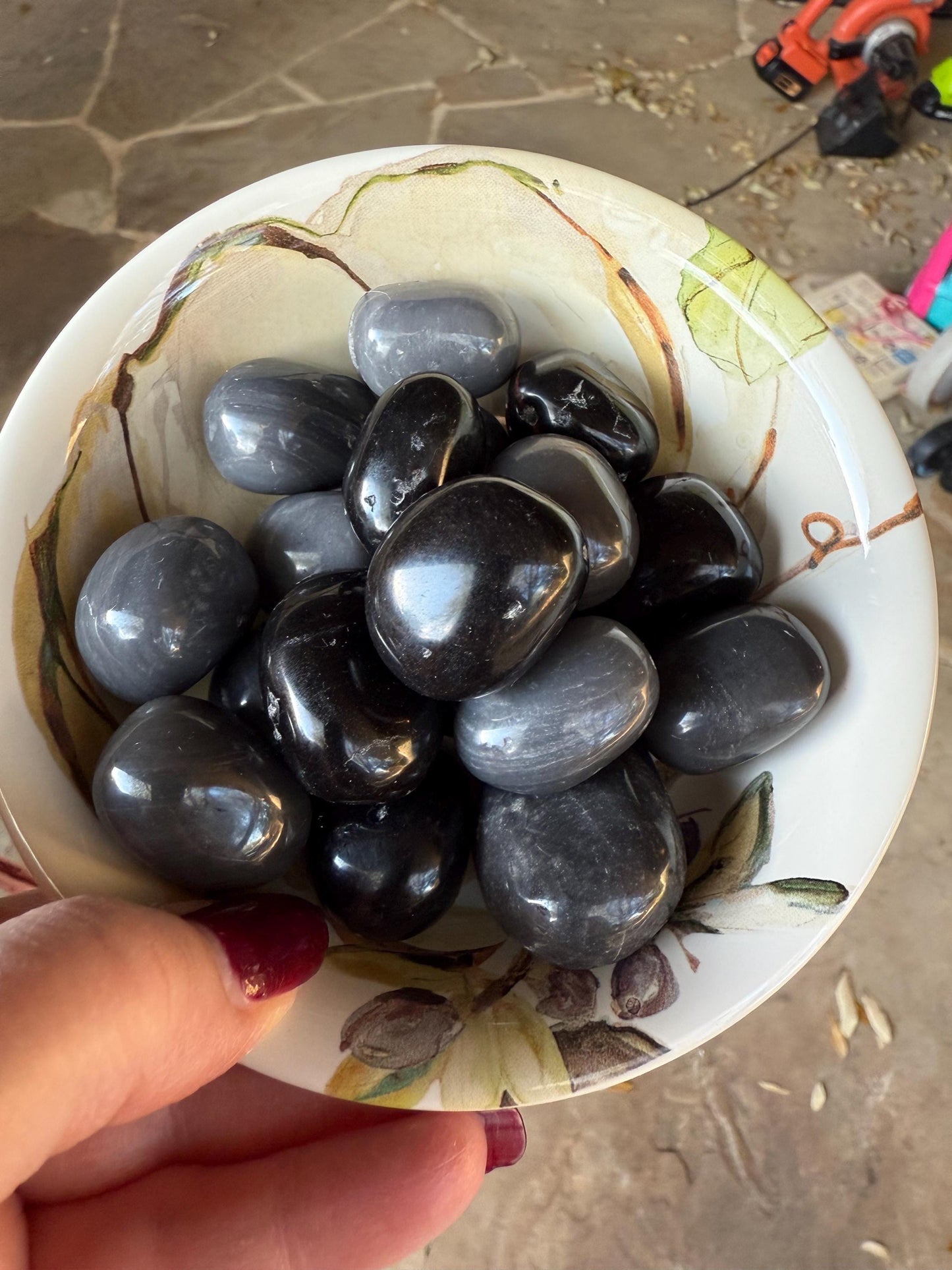 Tumbled Agni Manitite Tektite Stone, Tumbled, hand-collected, high vibration crystals, polished