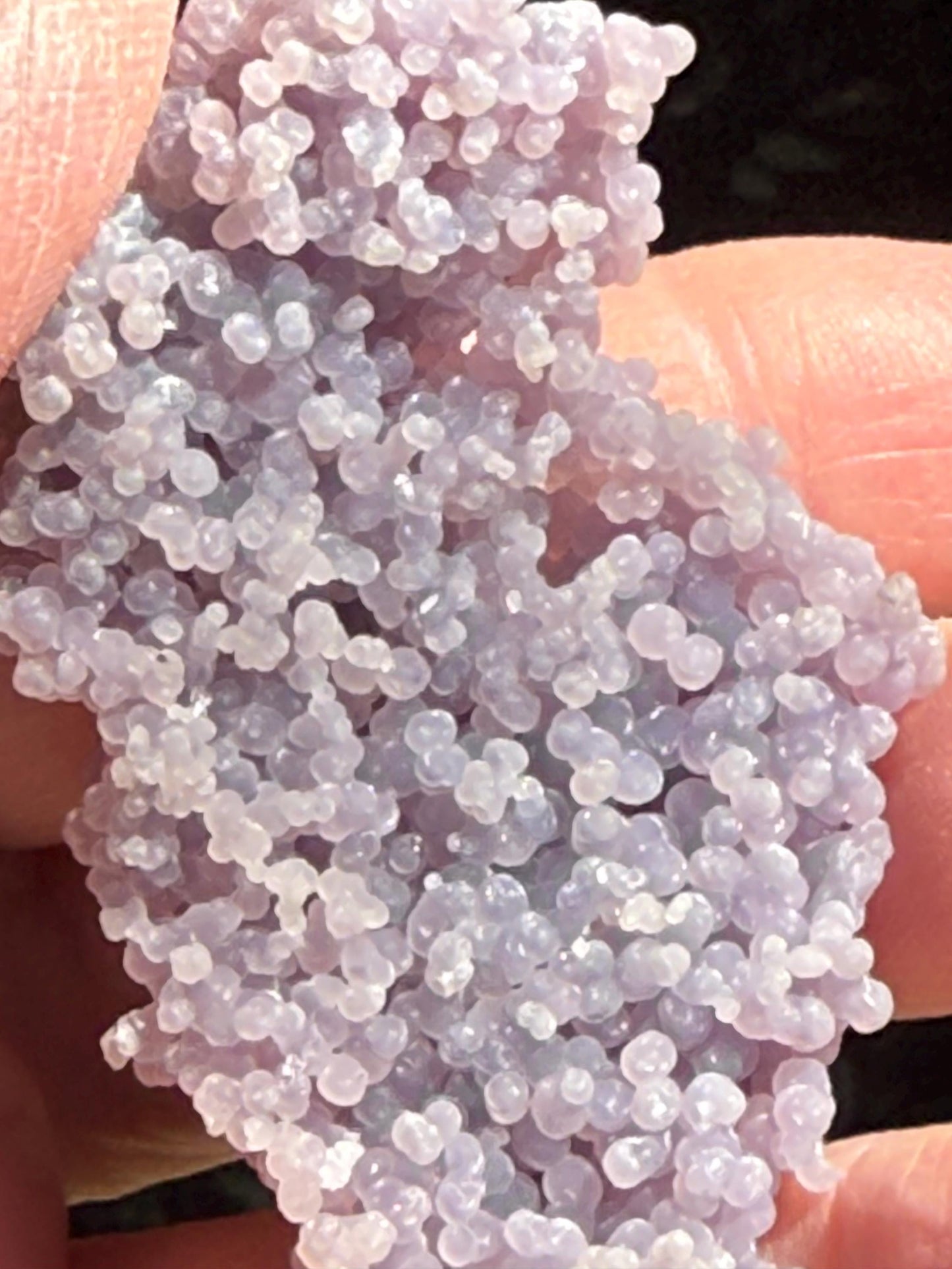 Grape Agate Cluster Bed, gift, altar, statement piece, new, high vibration crystals, 1.75”