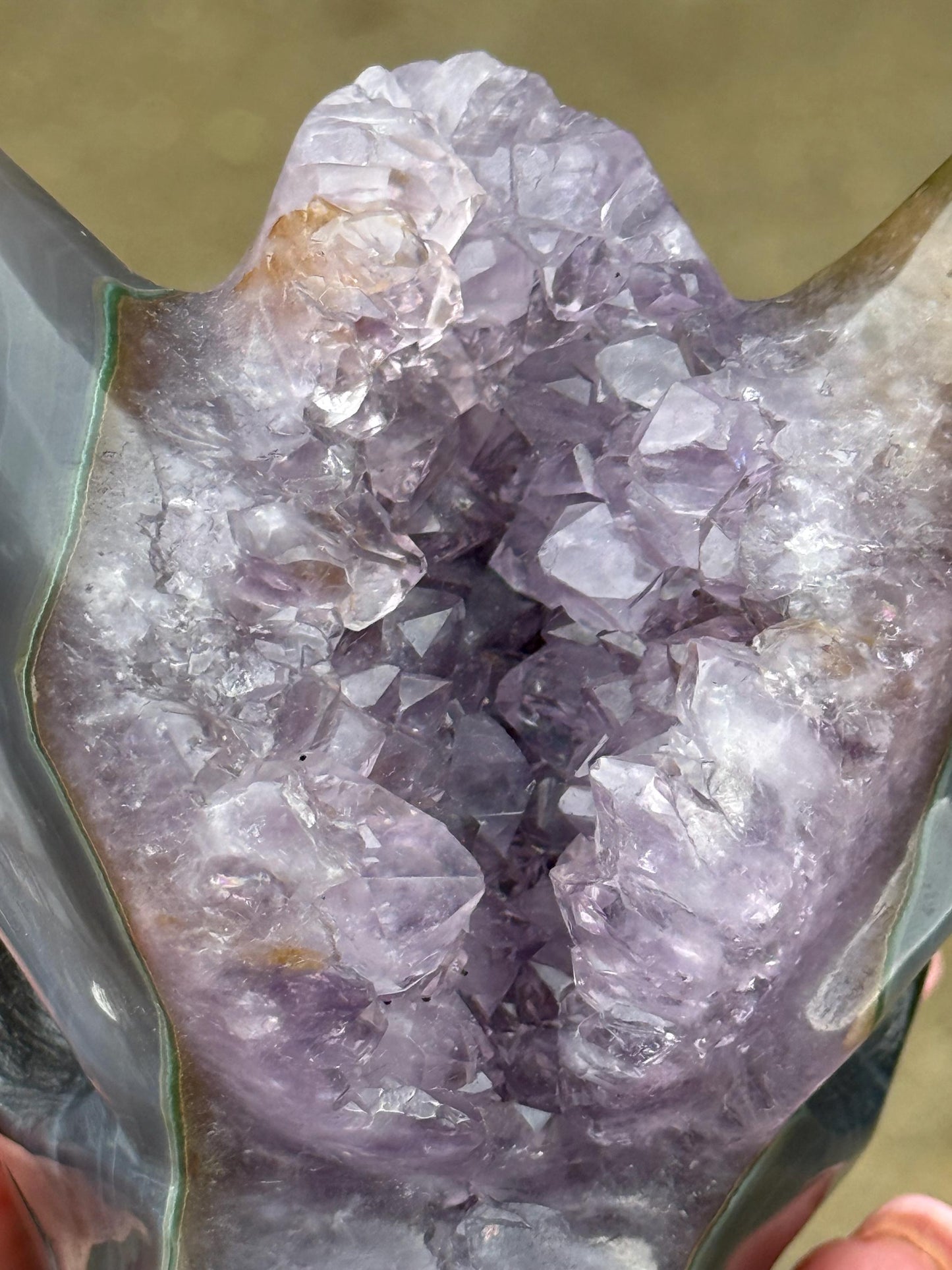 Amethyst Crown Druzy Dragon, 5”, crystal healing, gifts, altar, high vibration crystals