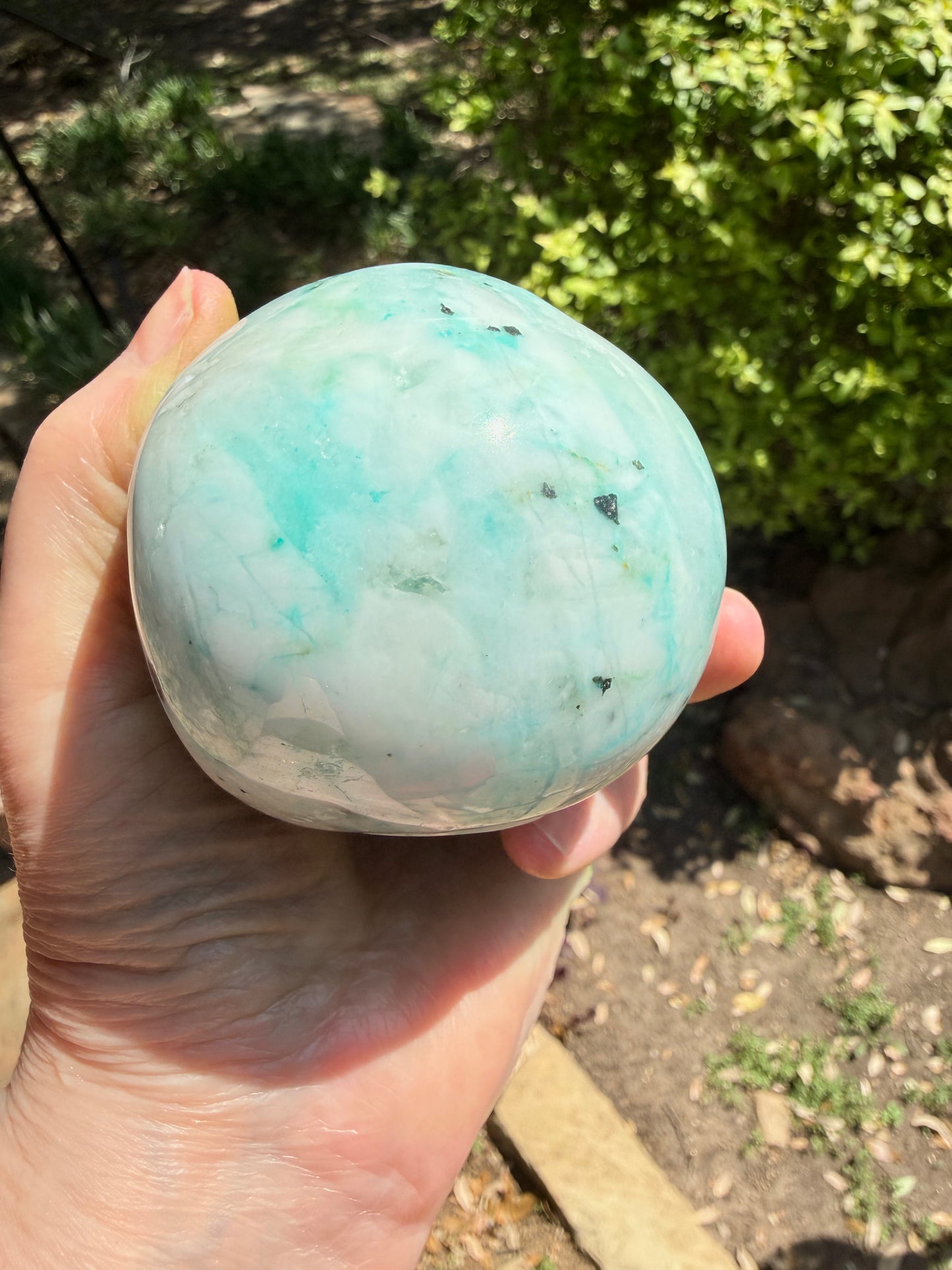 Phoenix Skull, 3.25”, fantastic color, rare stone
