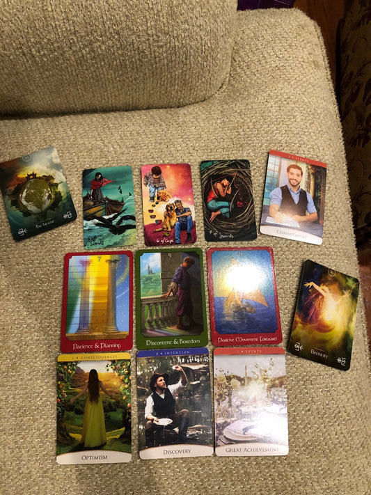 Channeled Reading and Guidance (email or phone, 20 mins)