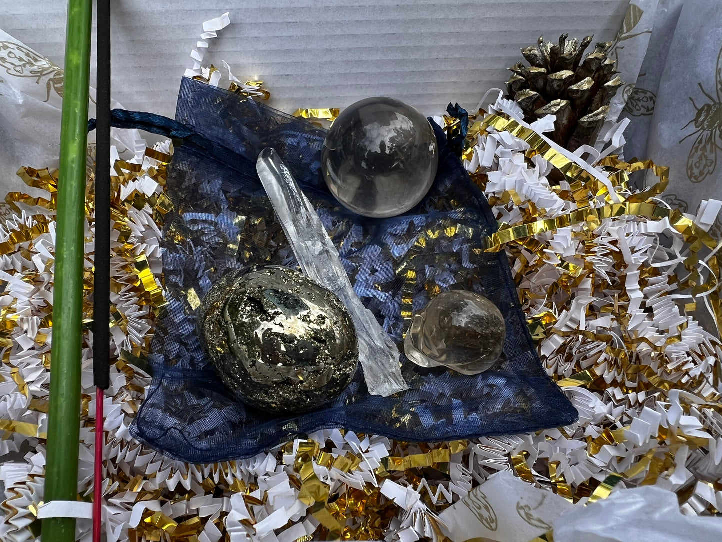 St. Michael’s Divination & Mantra Crystal Box, tarot, healing, spiritual journey