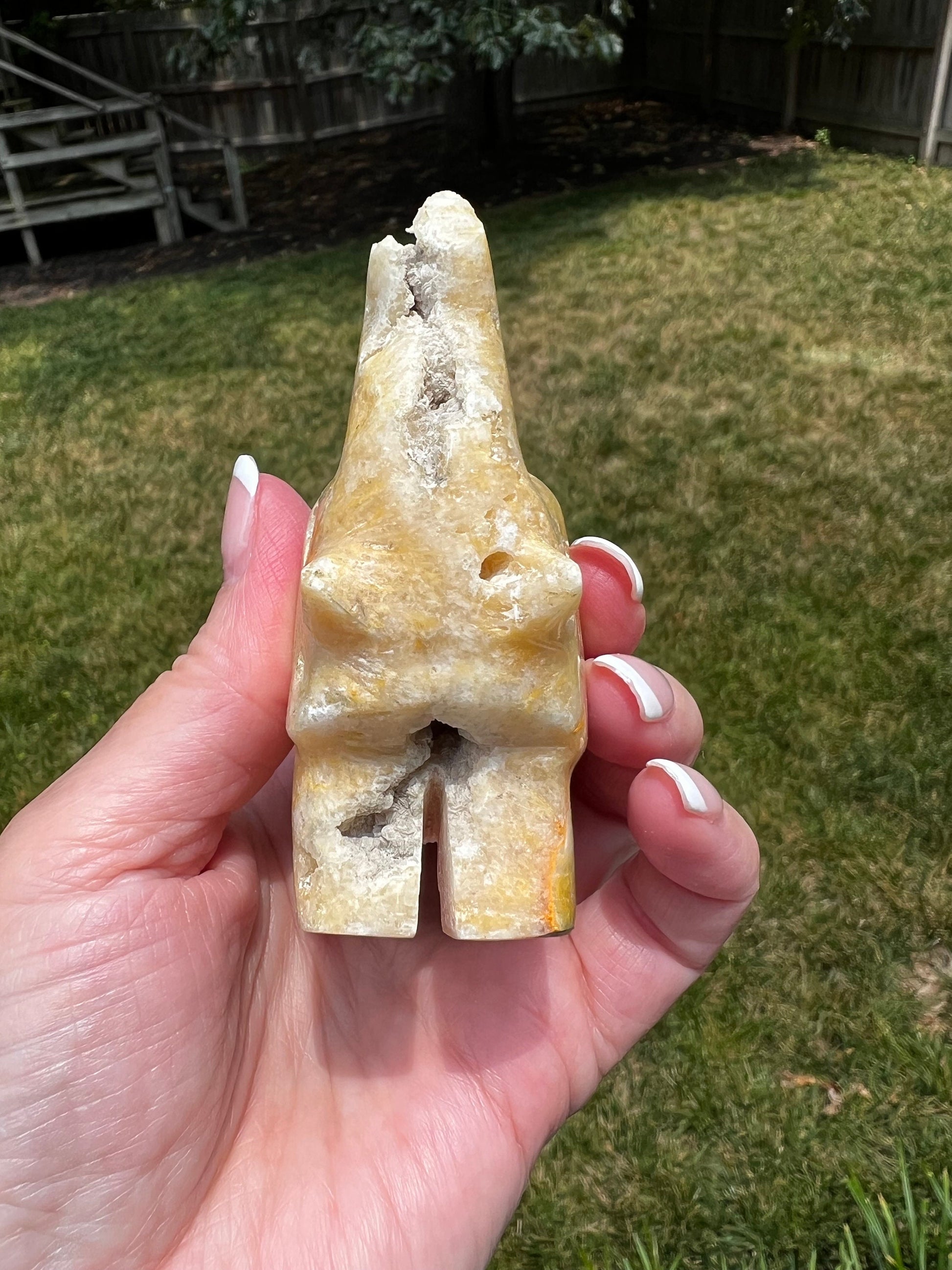 Druzy Bumblebee Jasper Elephant, 2.5”, crystal healing, high vibration crystals, altar, gifts