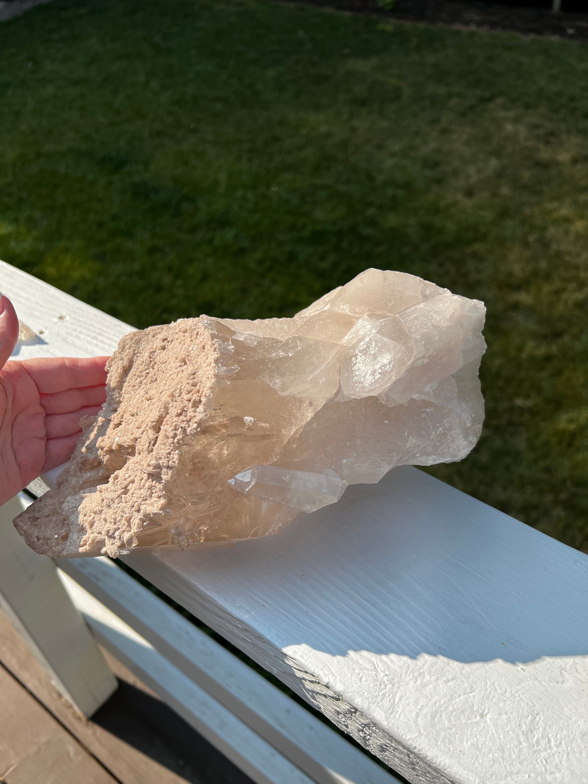 Lemurian Specimen Chunk, 3k828g, 8.7.0 pounds, Raw high vibration crystals, crystal healing, Brazil