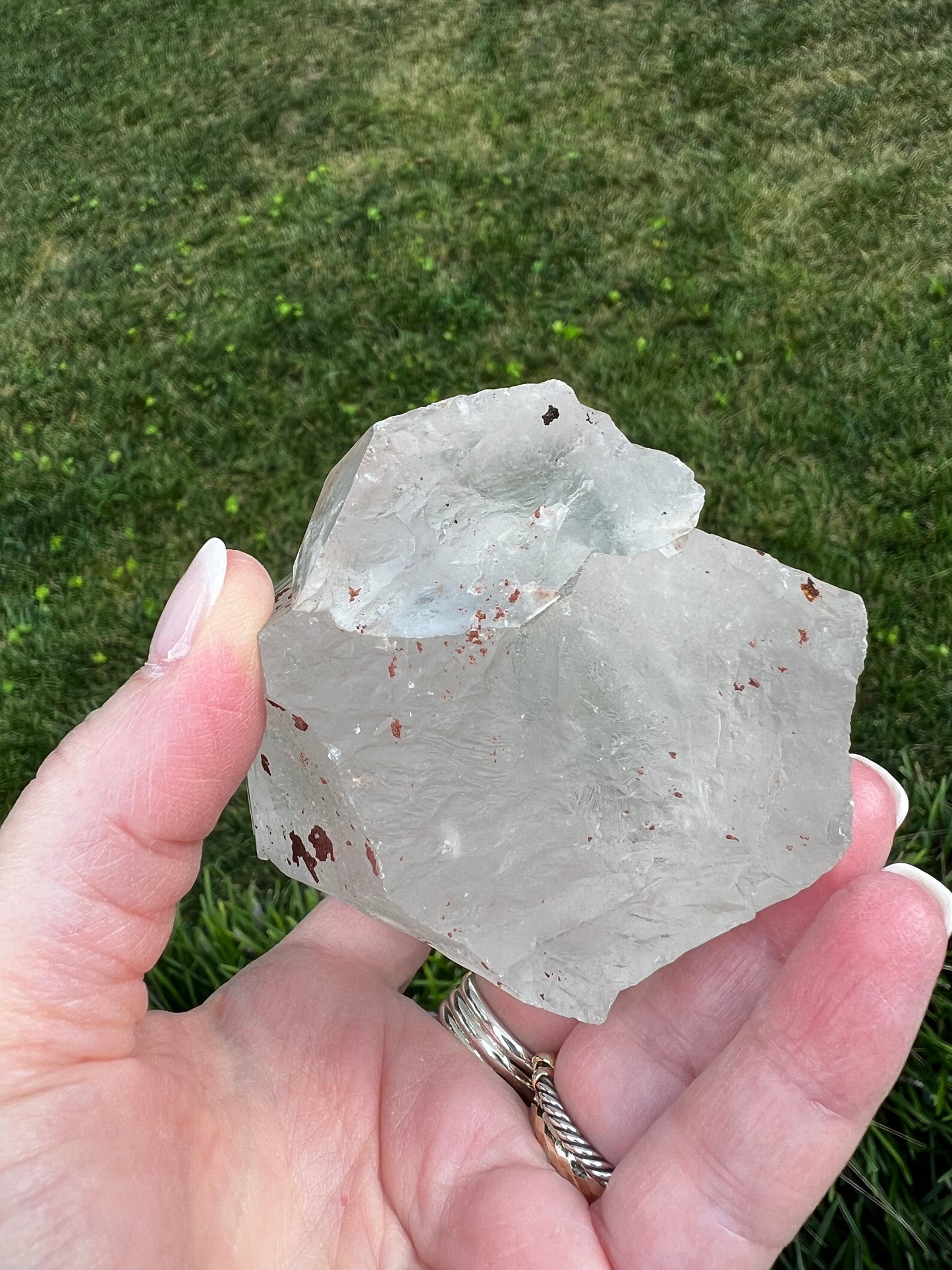 Lemurian Hematite & Pyrite, Lost Magick Collection, 3.75”, natural, high vibration crystal healing, sacred geometry, crystals