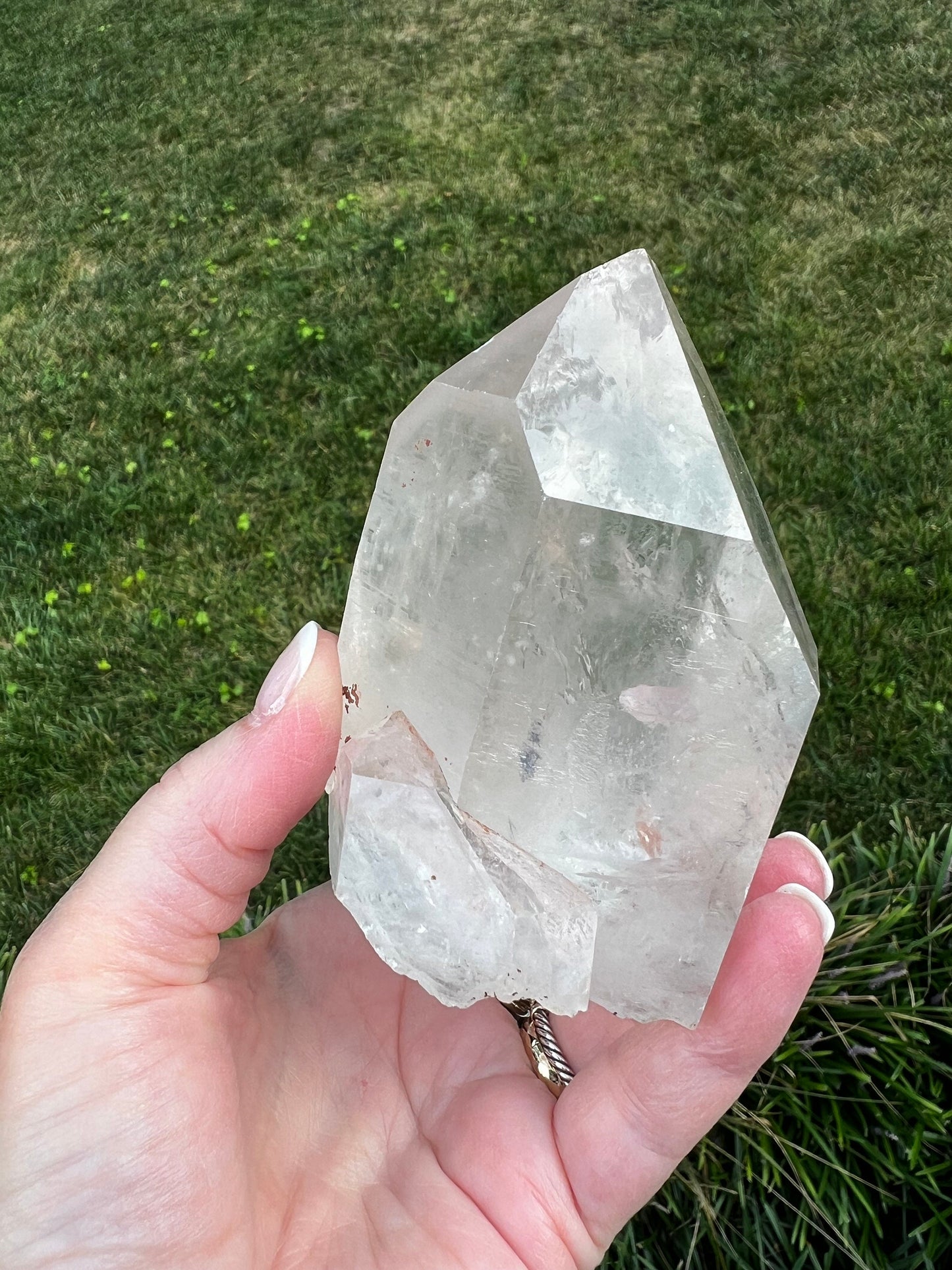 Lemurian Hematite & Pyrite, Lost Magick Collection, 3.75”, natural, high vibration crystal healing, sacred geometry, crystals