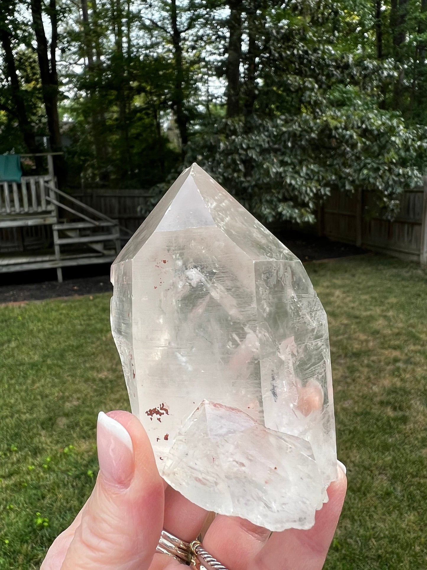 Lemurian Hematite & Pyrite, Lost Magick Collection, 3.75”, natural, high vibration crystal healing, sacred geometry, crystals