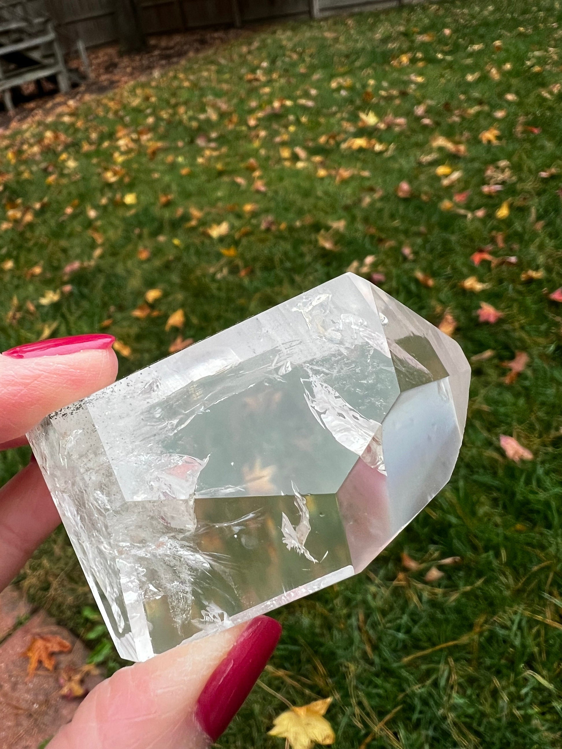 Lemurian Polished Freeform, new, high quality, inclusion, 2.5”, crystal healing