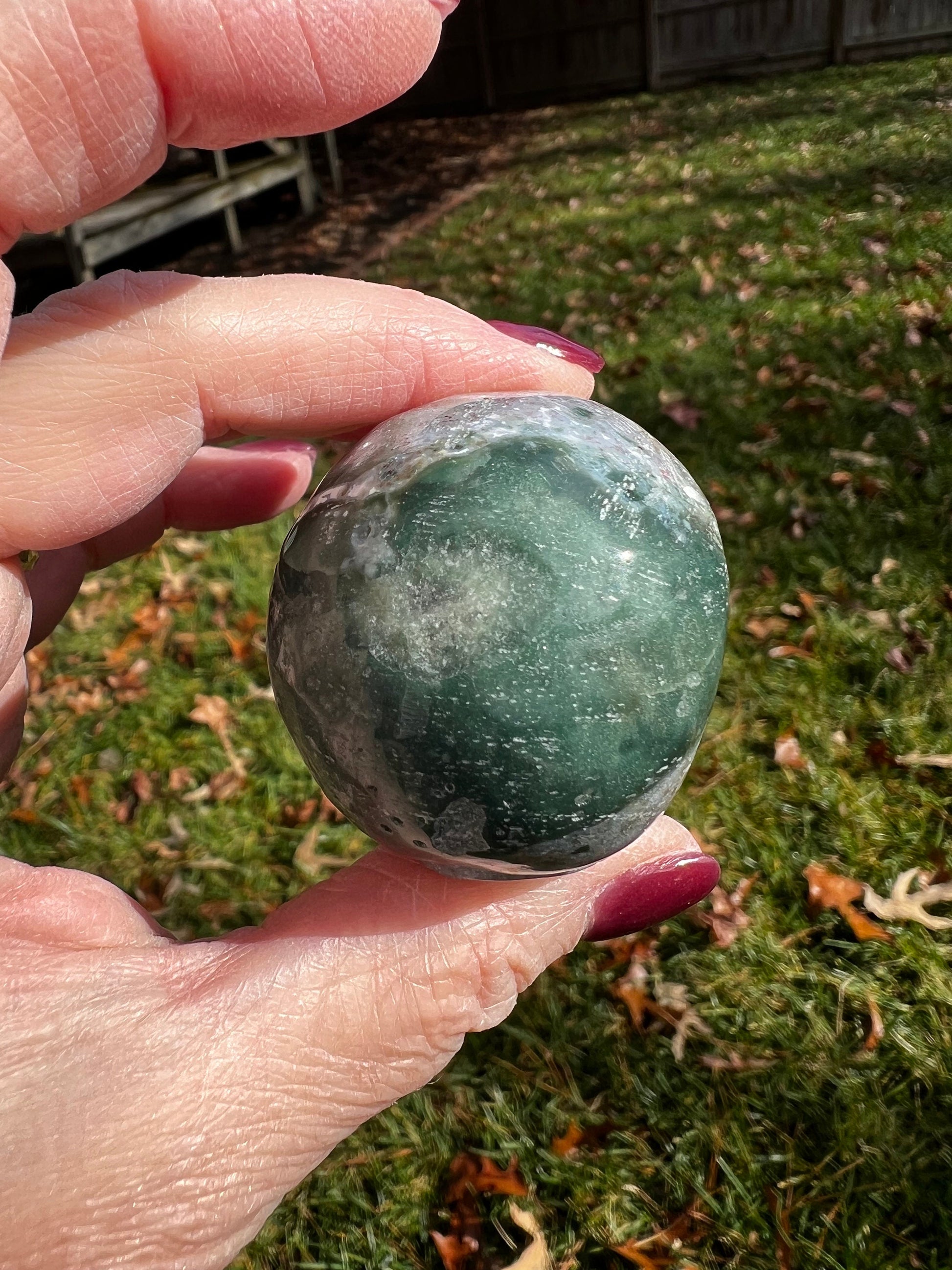 Ocean Jasper Skull, 2”, Beautiful Color, Crystal Skulls, altar, gift, high vibration crystals