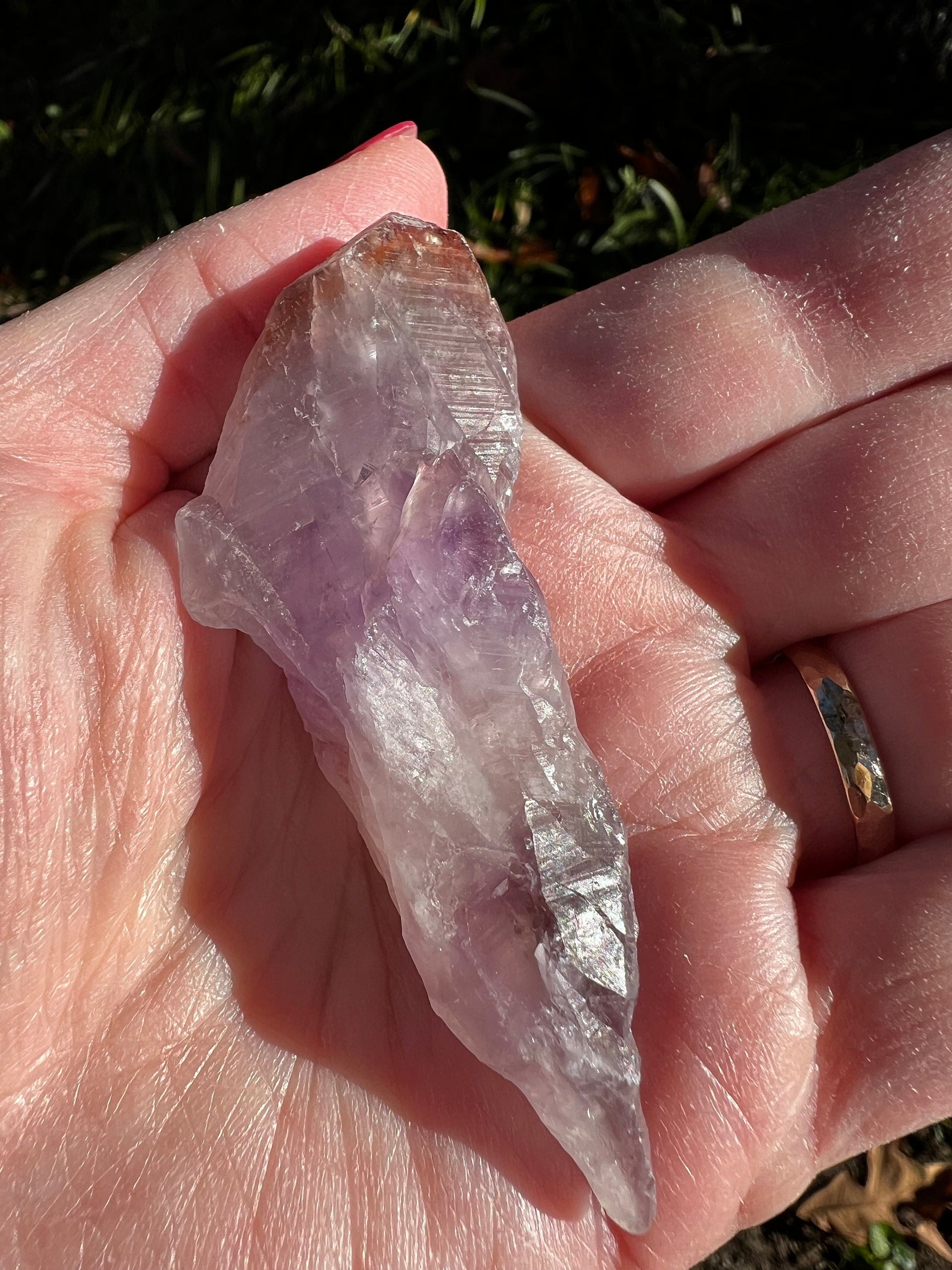 Beautiful Auralite-23 wand, raw and authentic, 3”, new, crystal healing