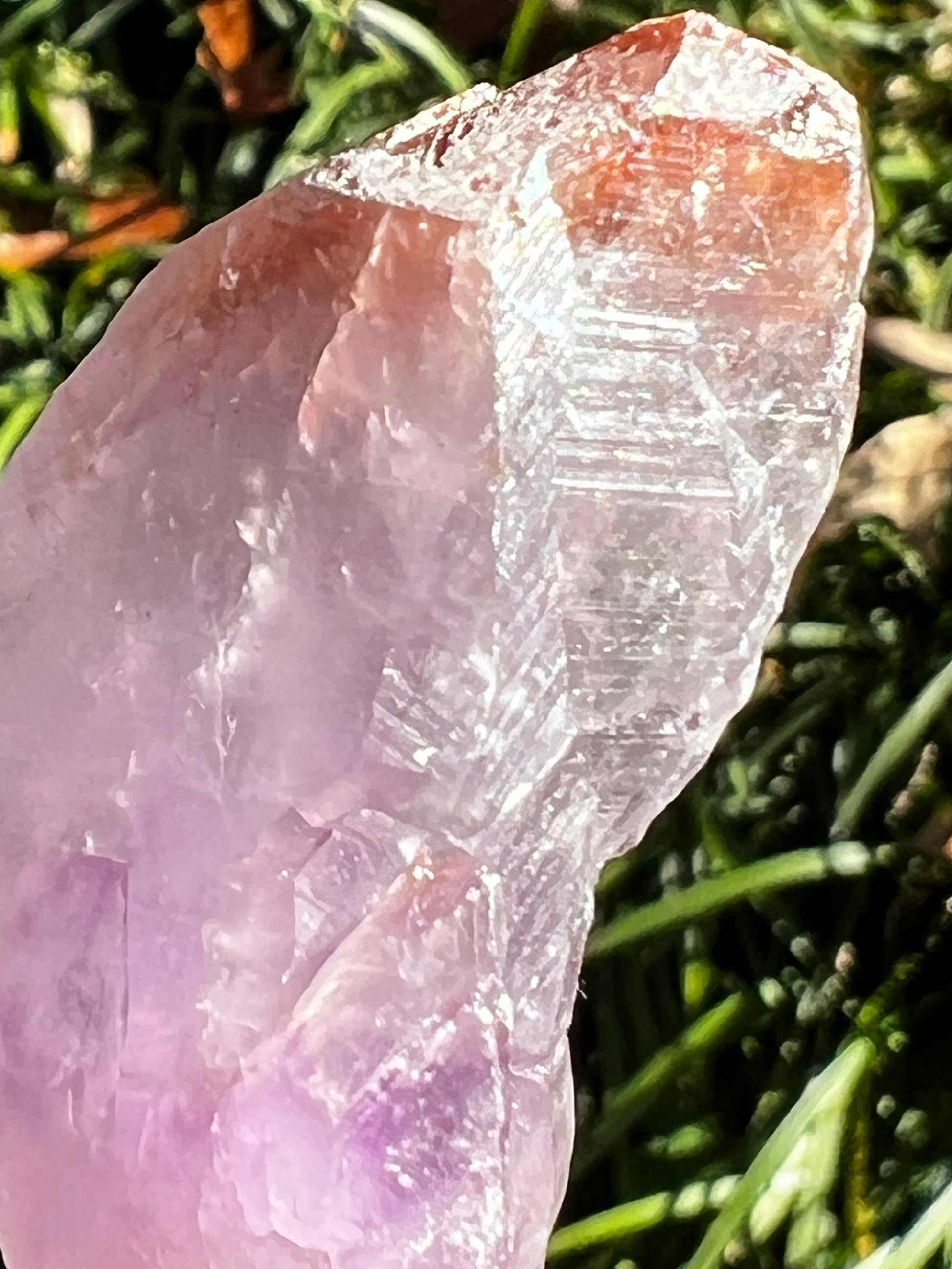 Beautiful Auralite-23 wand, raw and authentic, 3”, new, crystal healing