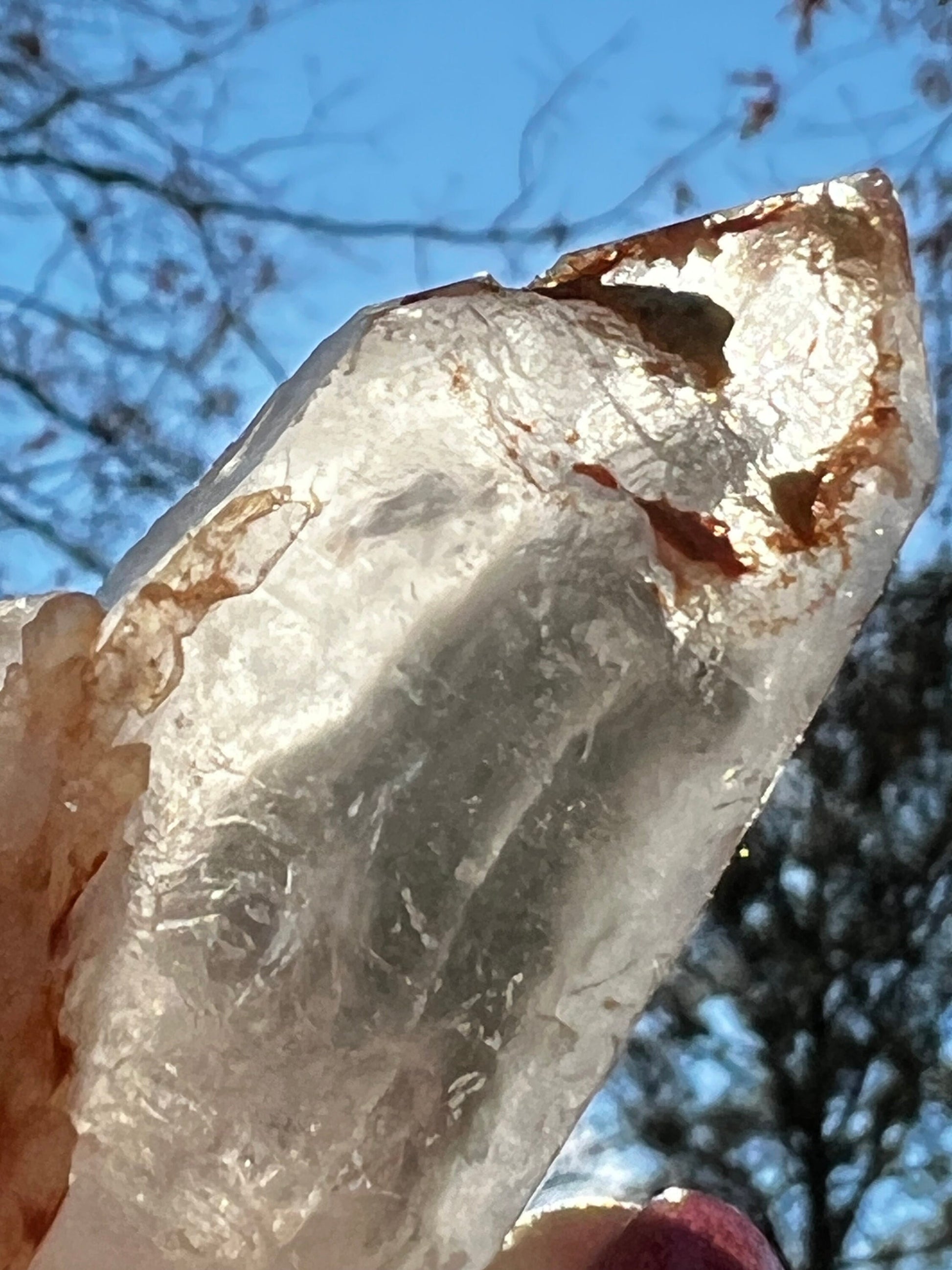 Lemurian Point Hematite, Red Magick Collection, 2.6”, keys and striations, natural, high vibration crystal healing