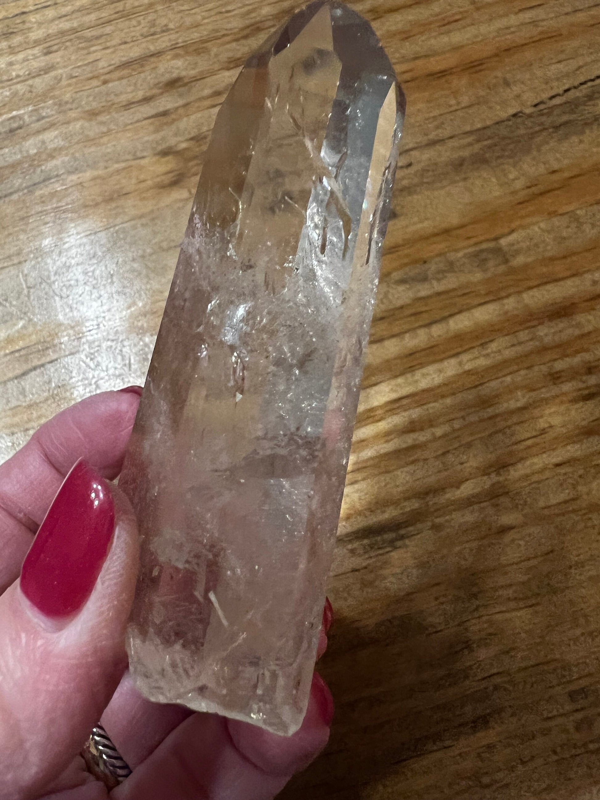 Citrine wand, gifts, high vibration crystals, healing crystal, abundance, New, 1.75”