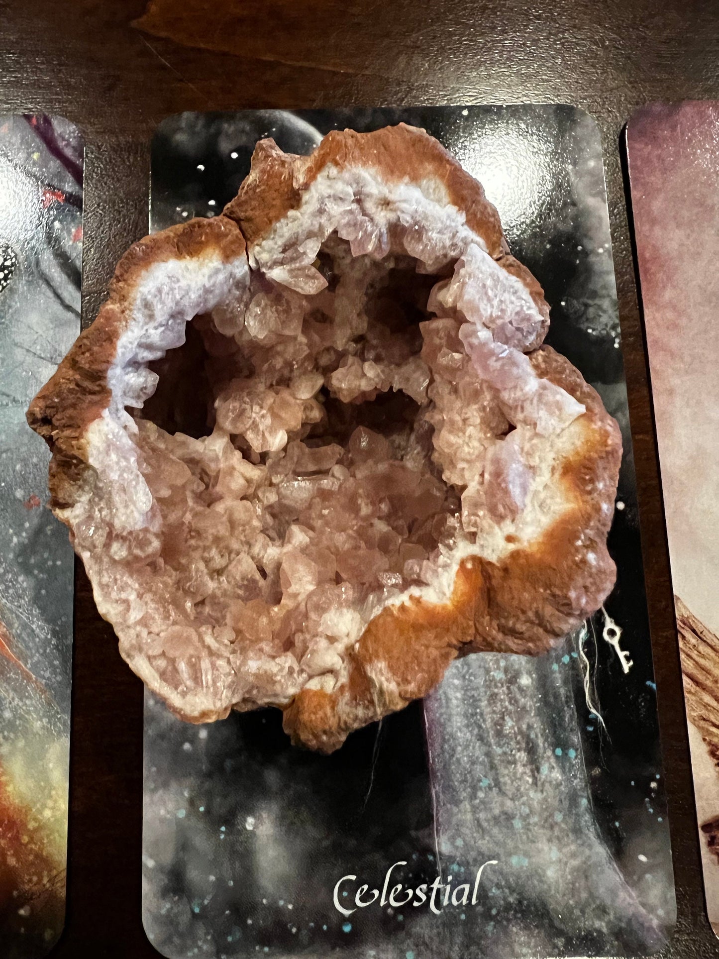 Pink Amethyst Druzy Geode, 2.25”, 3.3 ounces, authentic natural crystal fairy bed, gifts, crystals