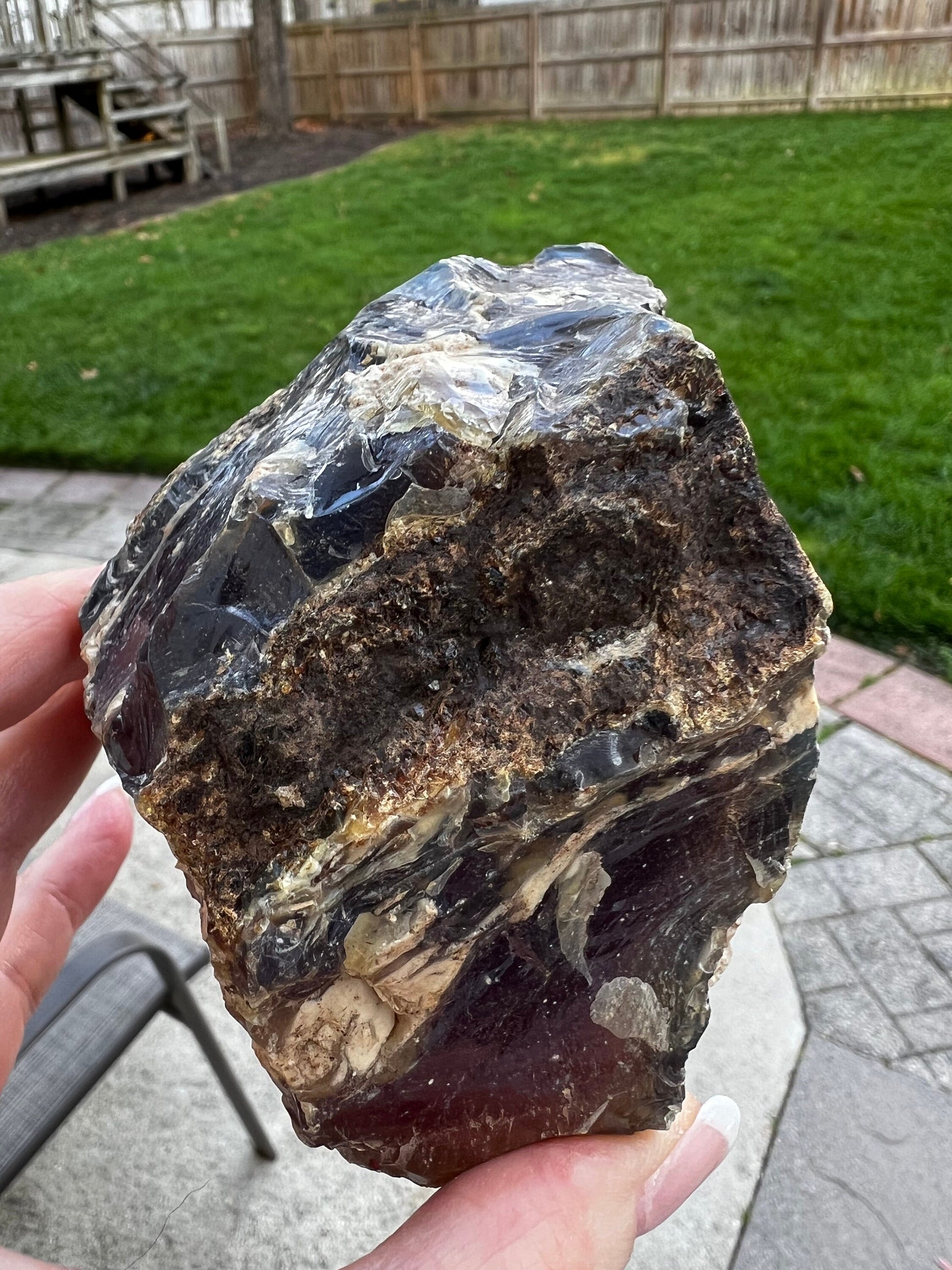 Large raw amber chunk, New, altar, gift, high vibration crystals, natural, crystal healing, 7.8 ounces, 3.25”