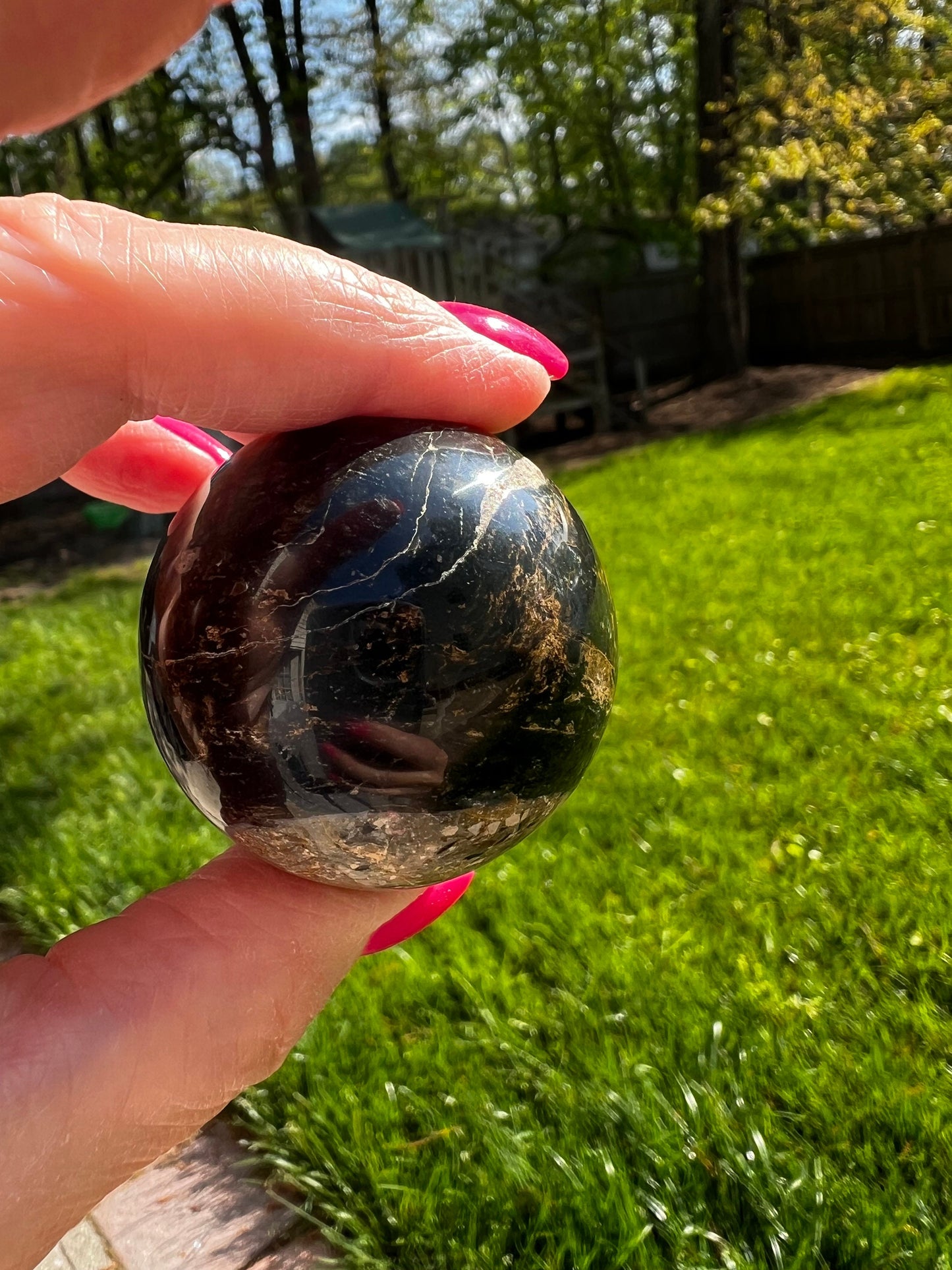 Pietersite Sphere, New, altar, gift, crystal healing, high vibration crystals, 5.5”