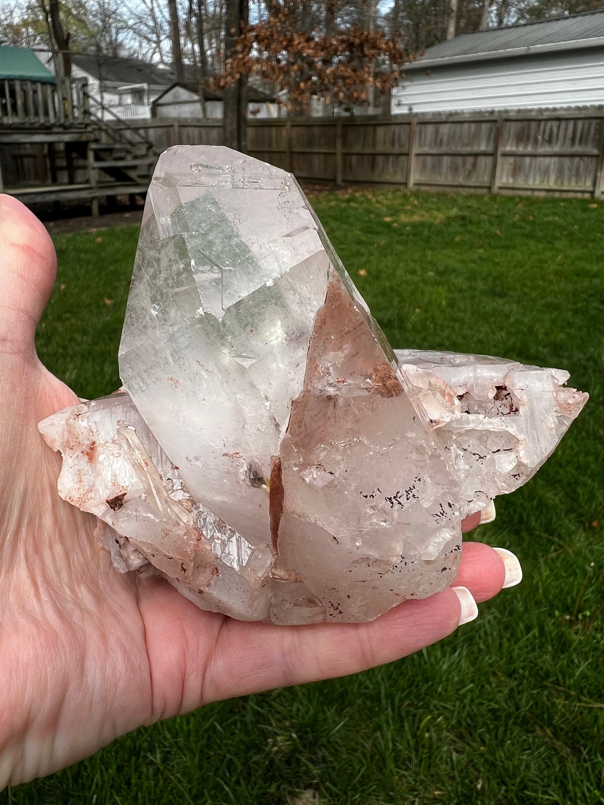 Lemurian Hematite & Pyrite, Lost Magick Collection, 5”, natural, high vibration crystal healing, sacred geometry, crystals