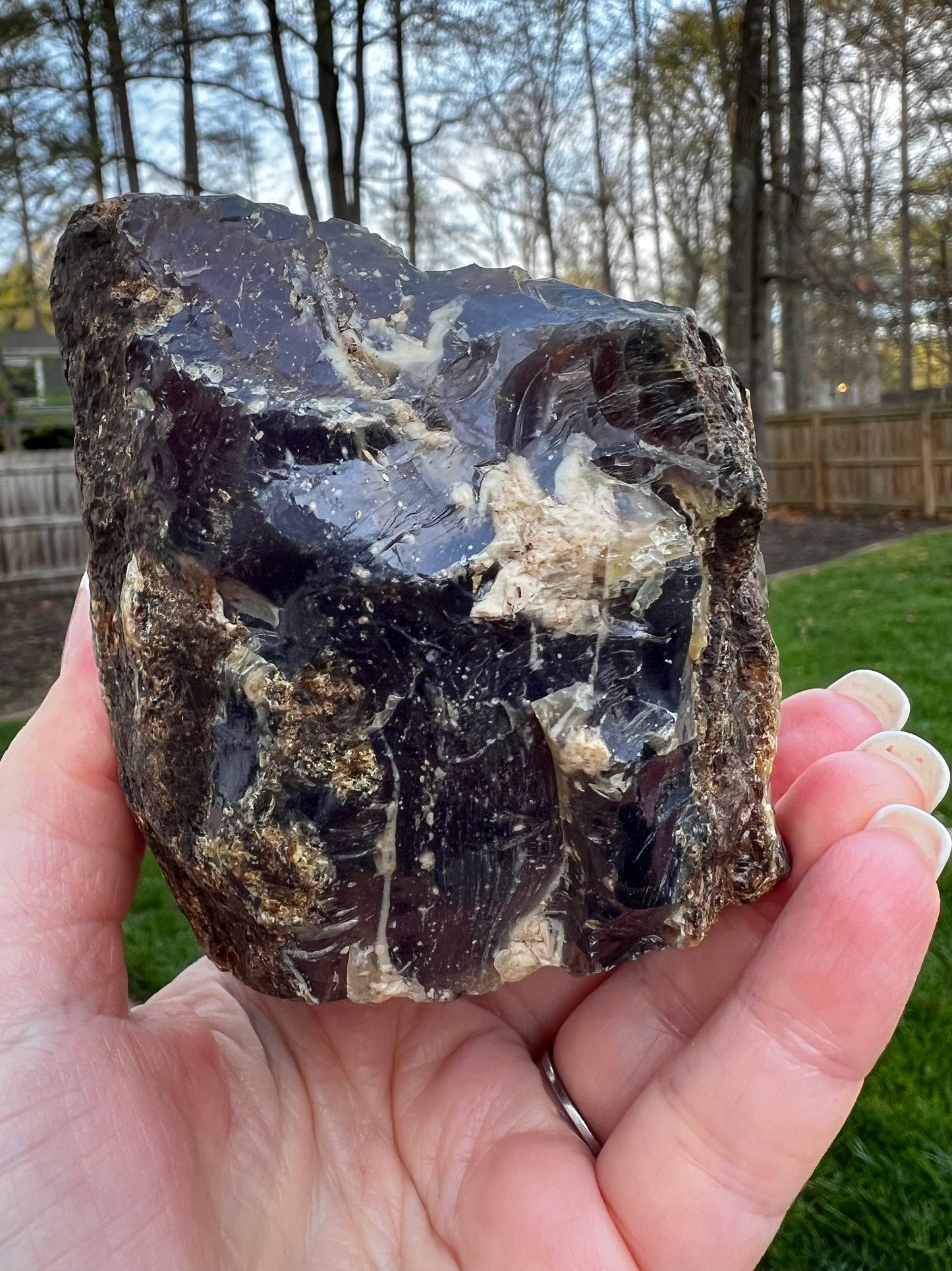 Large raw amber chunk, New, altar, gift, high vibration crystals, natural, crystal healing, 7.8 ounces, 3.25”