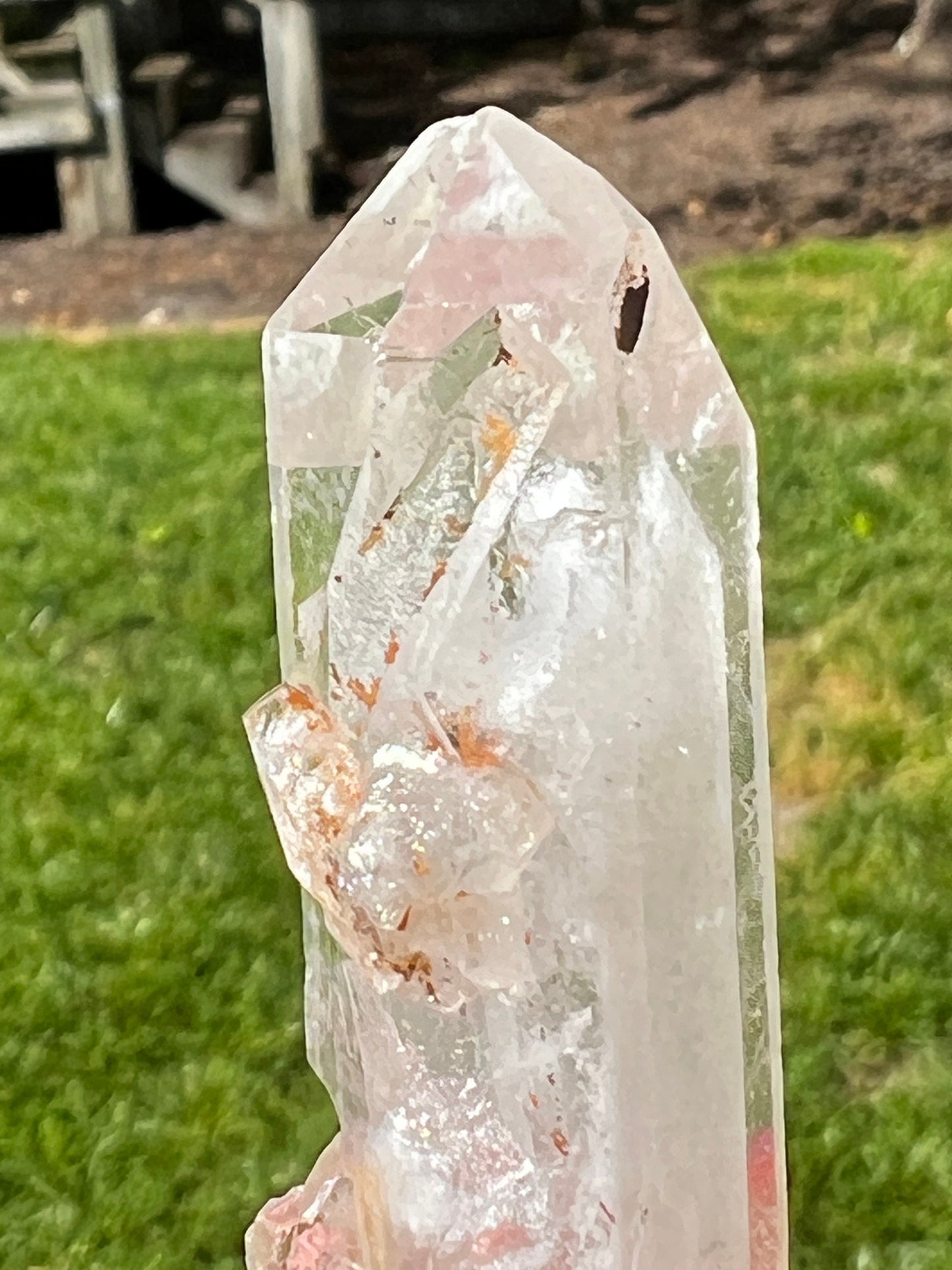 Lemurian Hematite & Pyrite, Lost Magick Collection, 2.25”, natural, high vibration crystal healing, sacred geometry, crystals