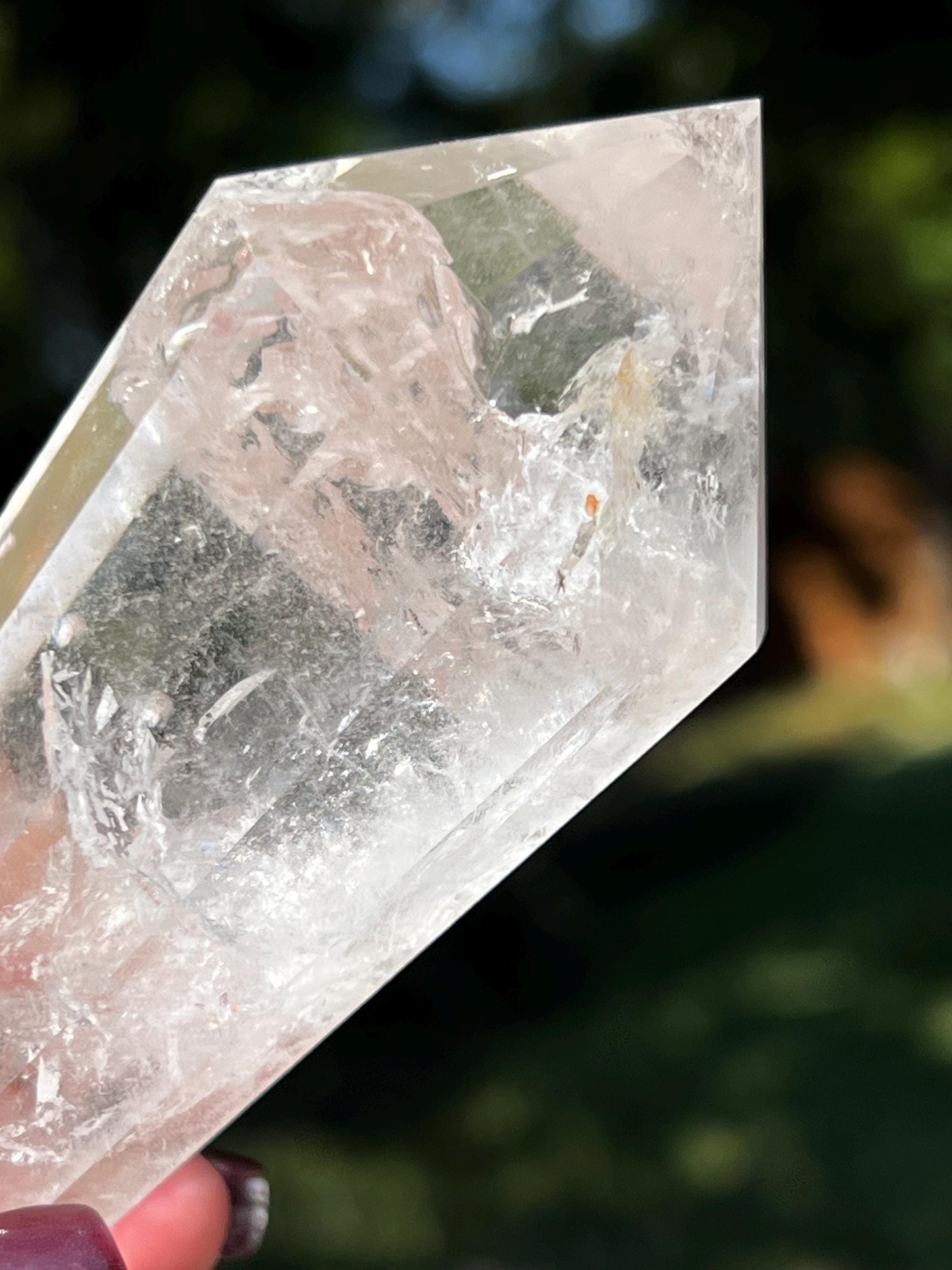 Stunning Lemurian Vogel DT from Brazil, 5.25”, high vibration crystals, altar gift, AAA premium