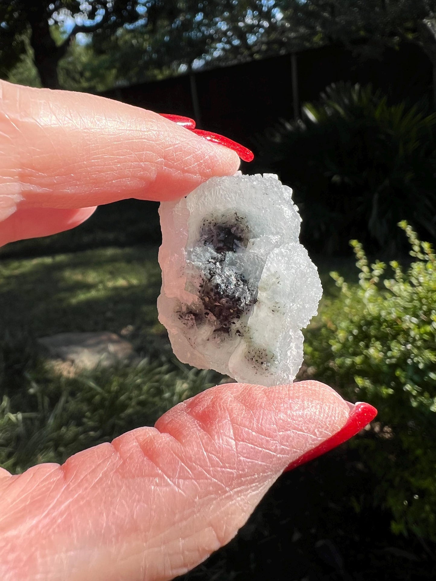 Crystalline Chalcedony Stalactite, Exquisite, New, crystal healing, high vibration crystals, 1.5”