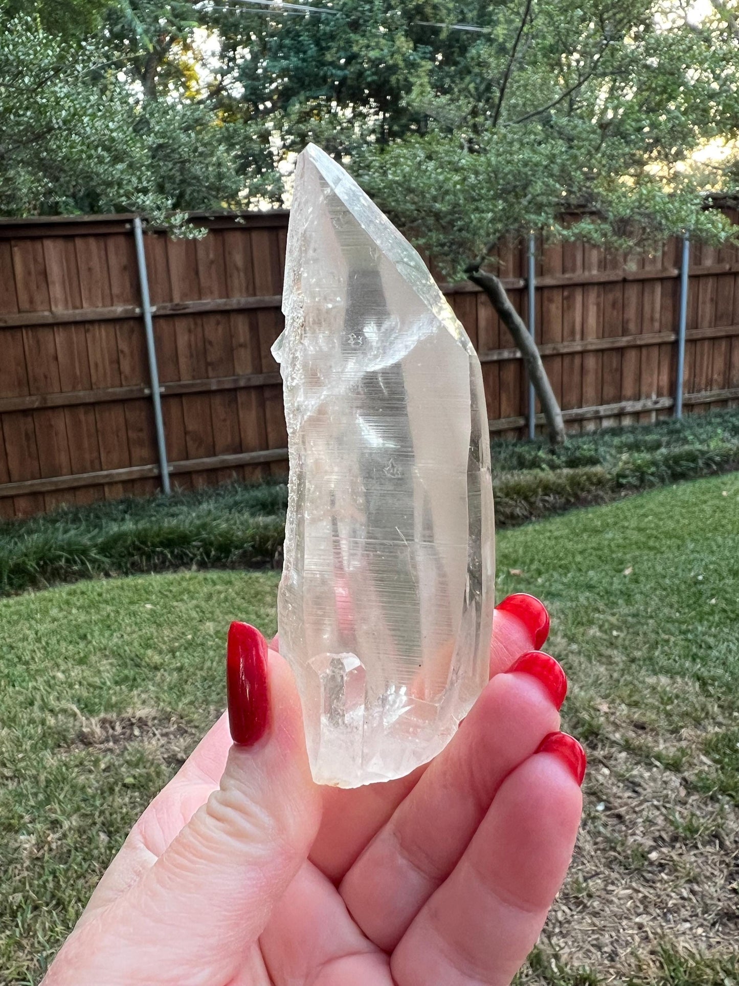 Rare Gold Lemurian, new, high quality, 4”, crystal healing, gift