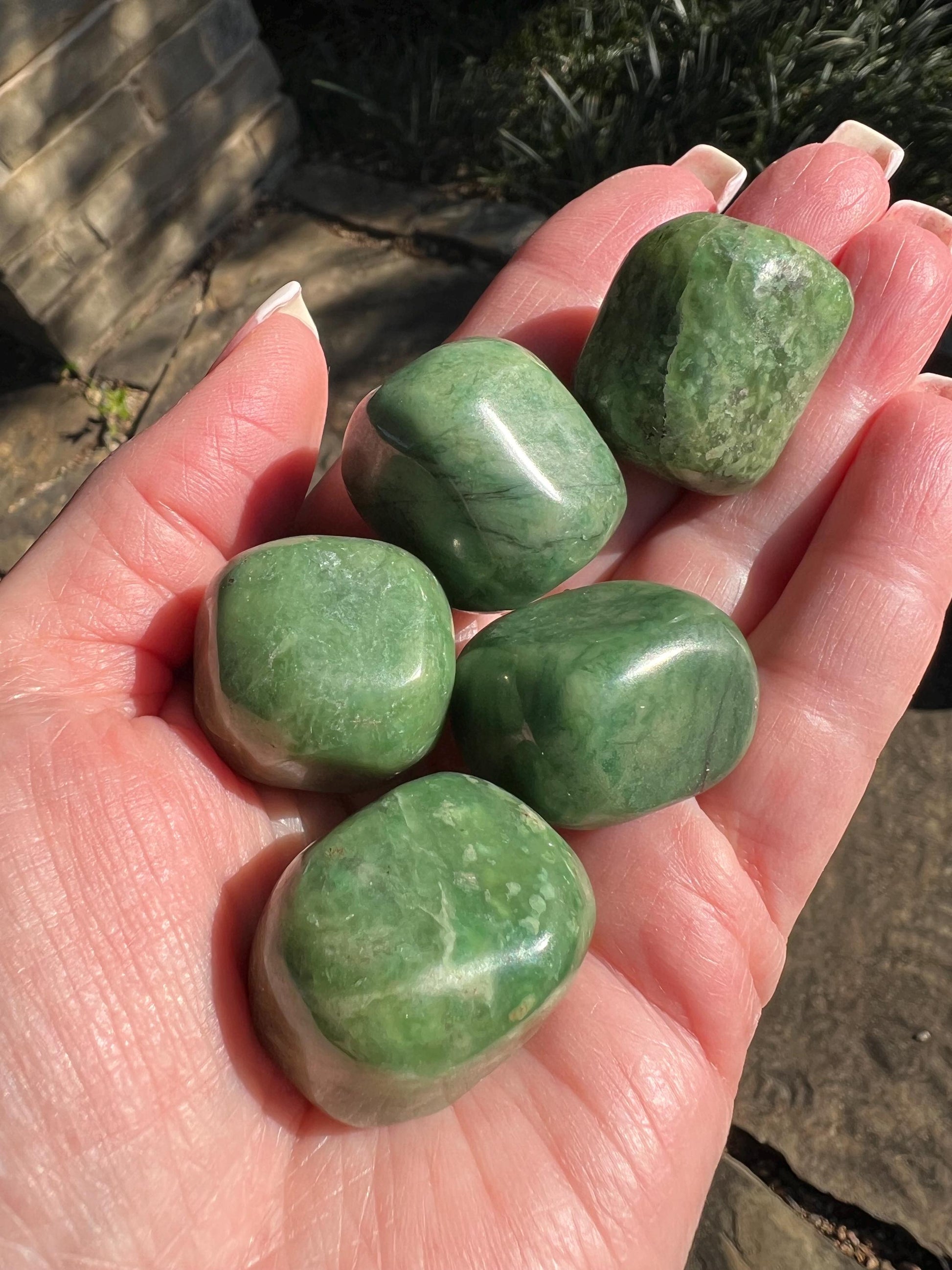 Grossular Garnet Tumble, new in shop, gifts, altar, crystals healing, high vibration crystals