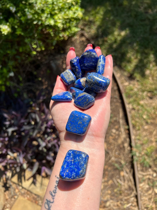 Lapis Lazuli Tumblr, AA quality, high vibration crystal healing, altar