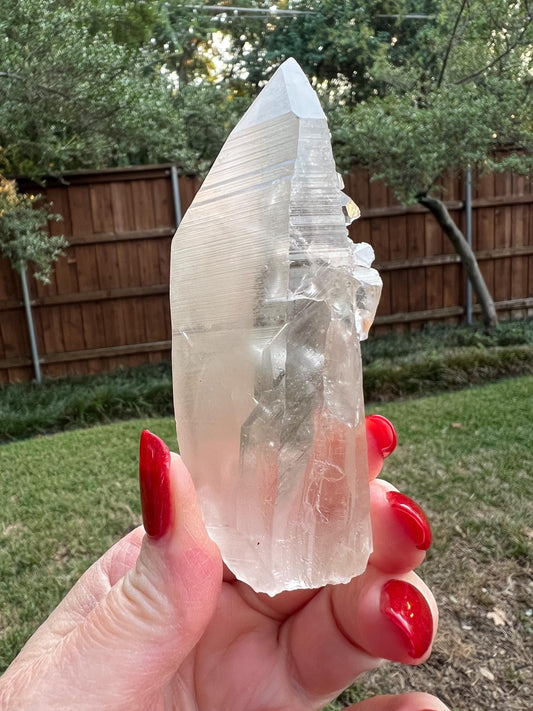 Rare Gold Lemurian, new, high quality, 4”, crystal healing, gift