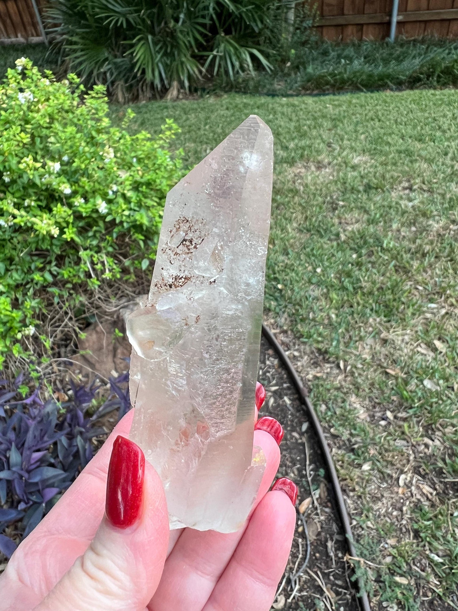 Rare Gold Lemurian, new, high quality, 4”, crystal healing, gift