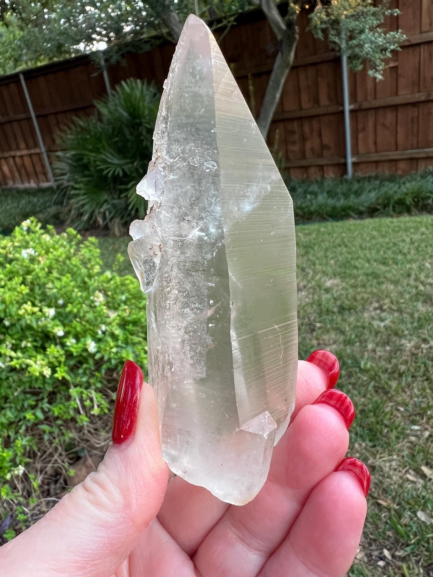 Rare Gold Lemurian, new, high quality, 4”, crystal healing, gift