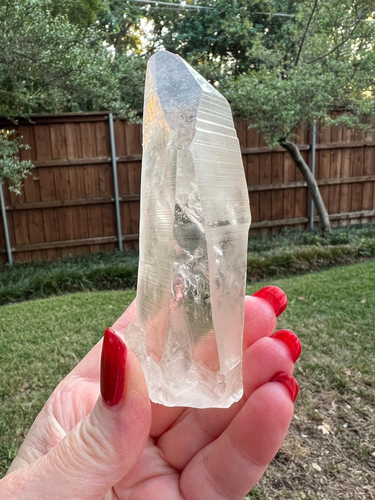 Rare Gold Lemurian, new, high quality, 4”, crystal healing, gift