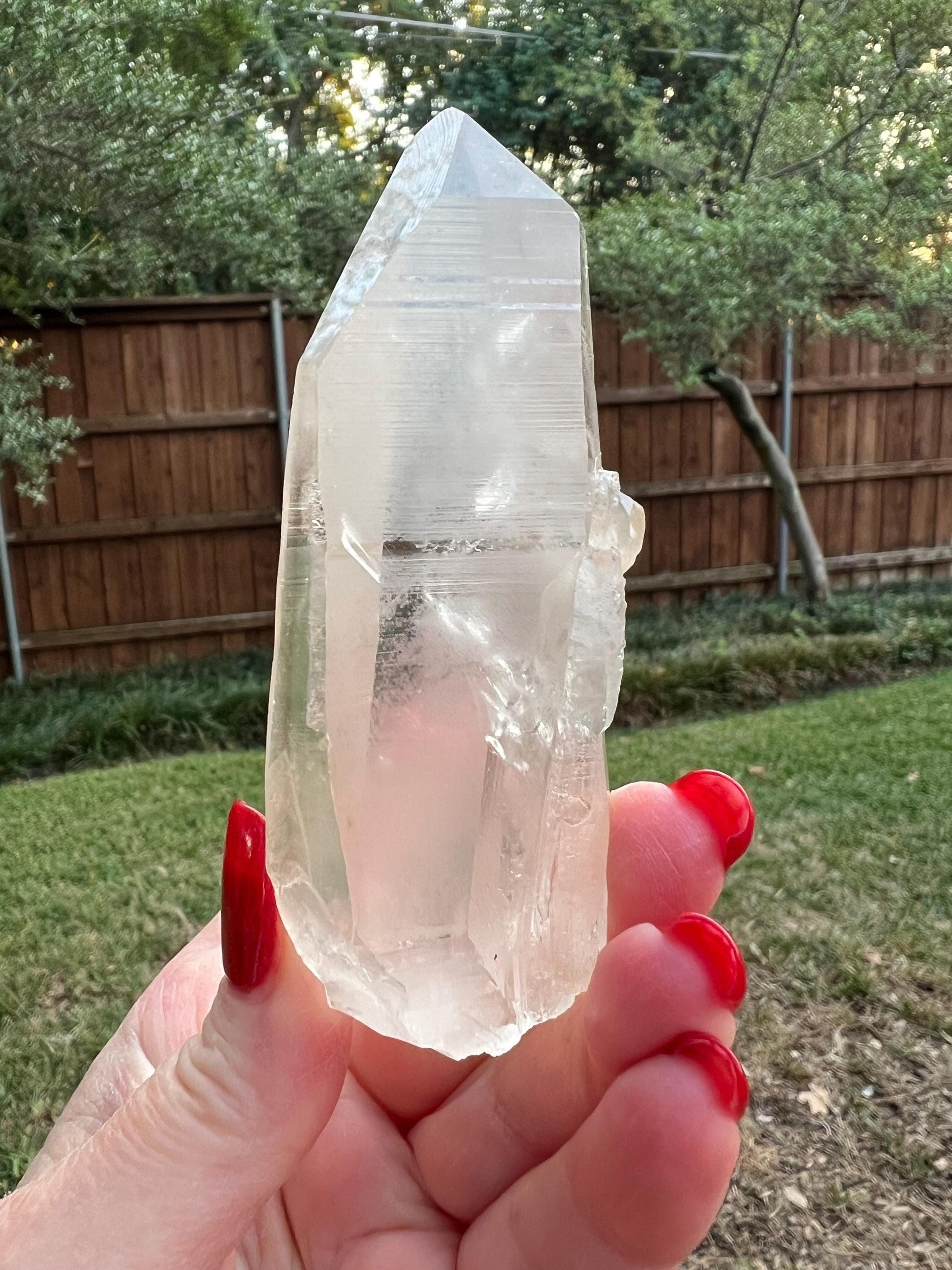 Rare Gold Lemurian, new, high quality, 4”, crystal healing, gift