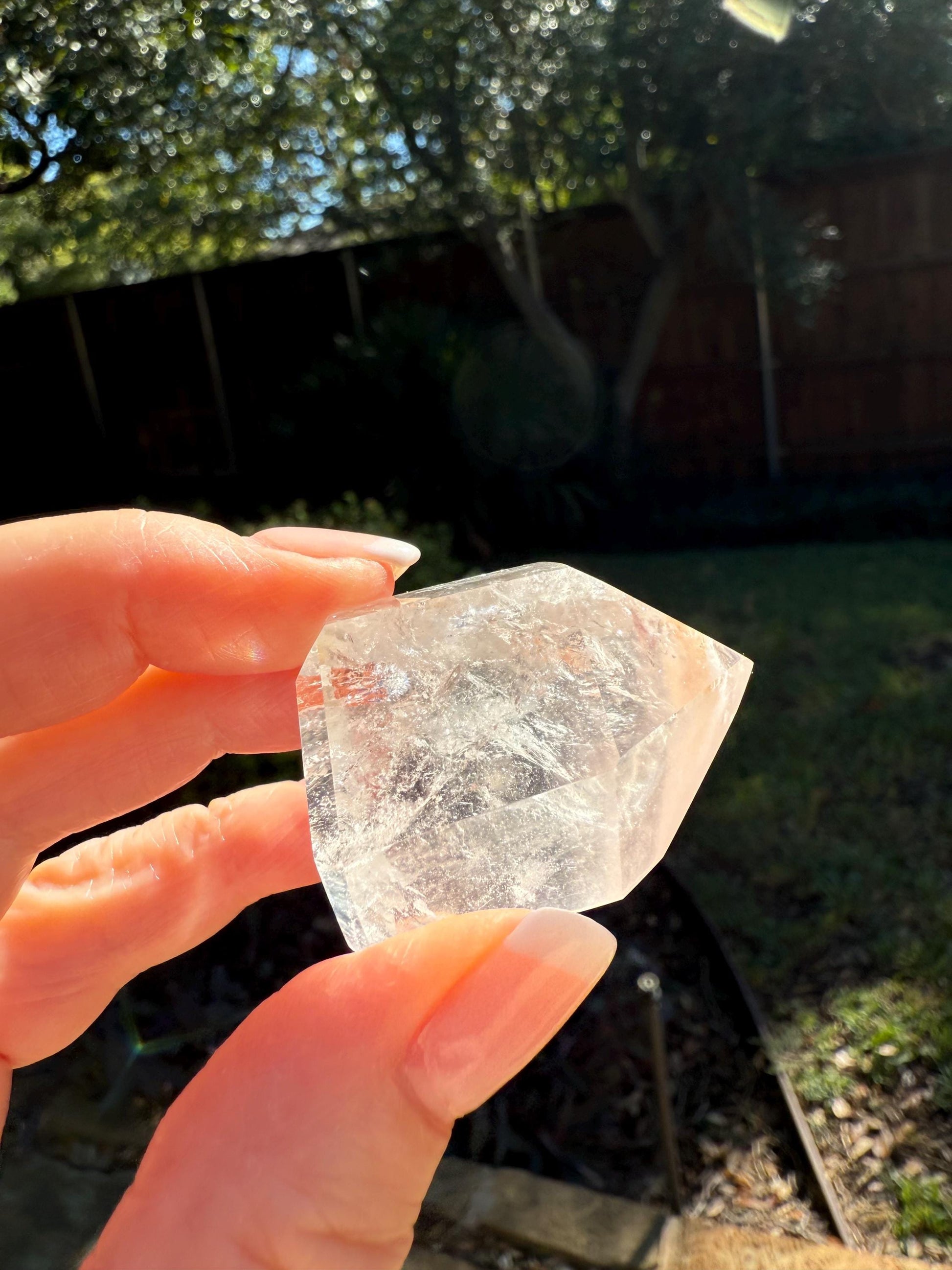 Rare Pink Lithium Lemurian, new, high quality, 1.5”, crystal healing, gift