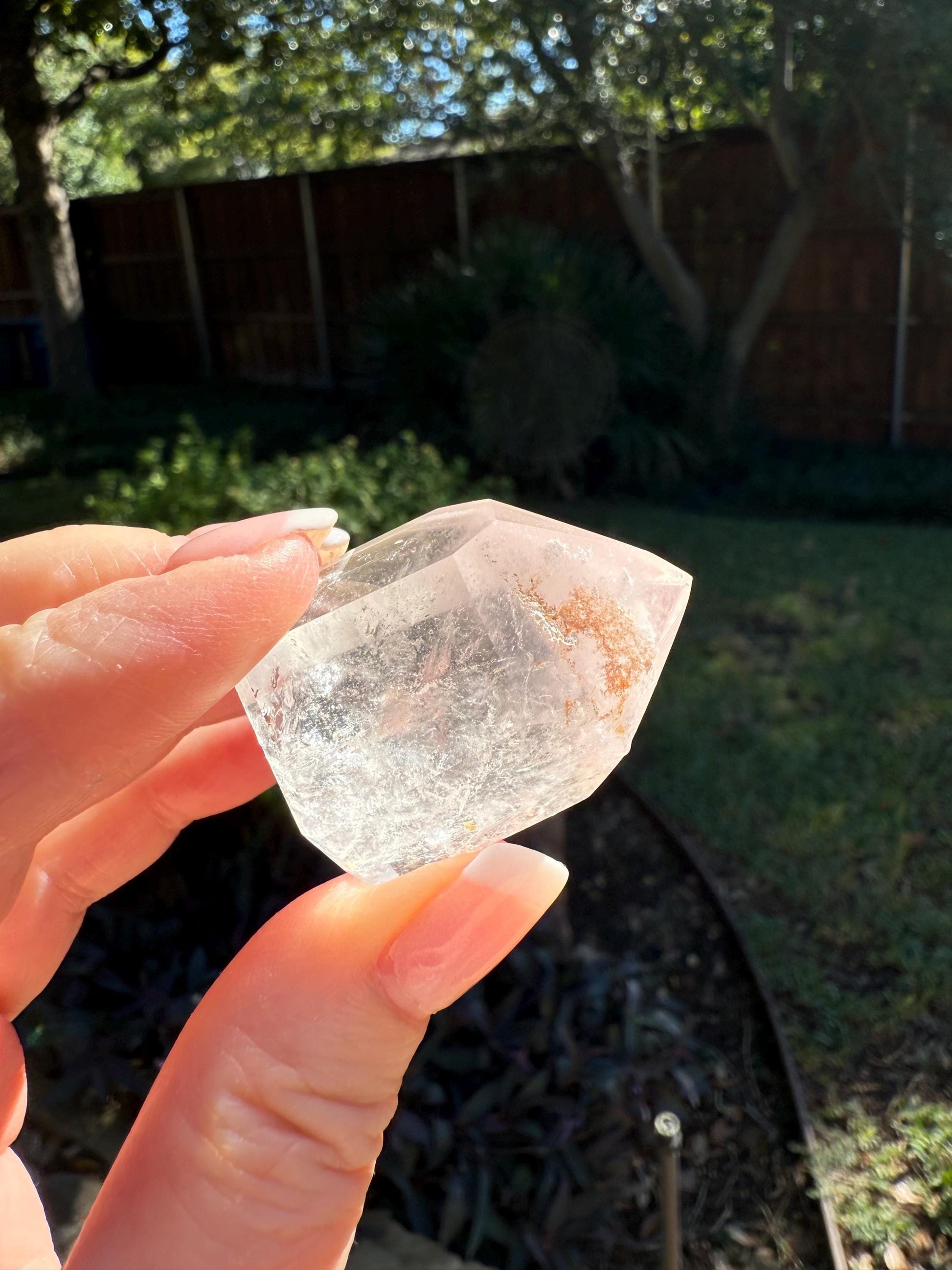 Rare Pink Lithium Lemurian, new, high quality, 1.5”, crystal healing, gift