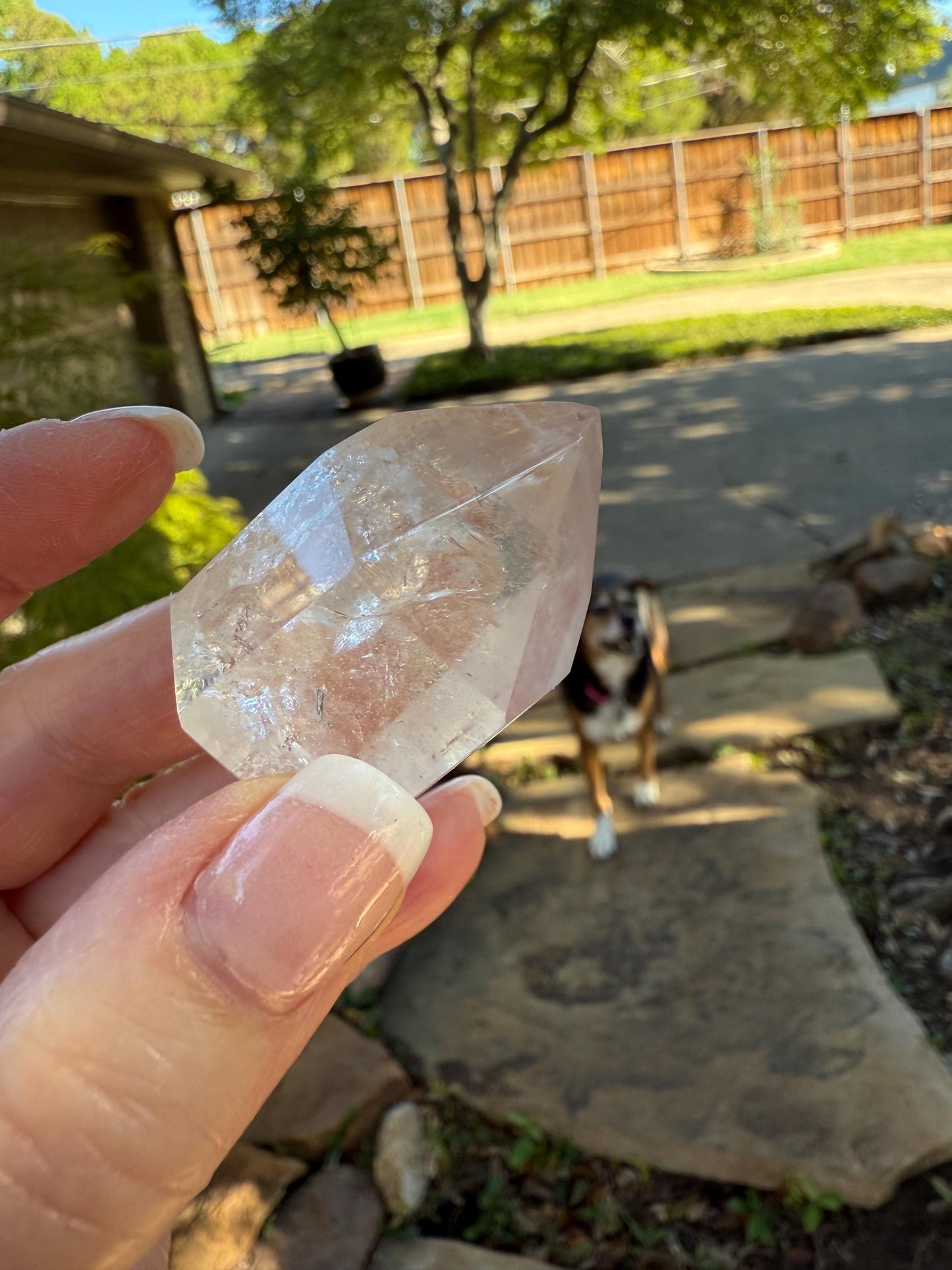 Rare Pink Lithium Lemurian, new, high quality, 1.5”, crystal healing, gift