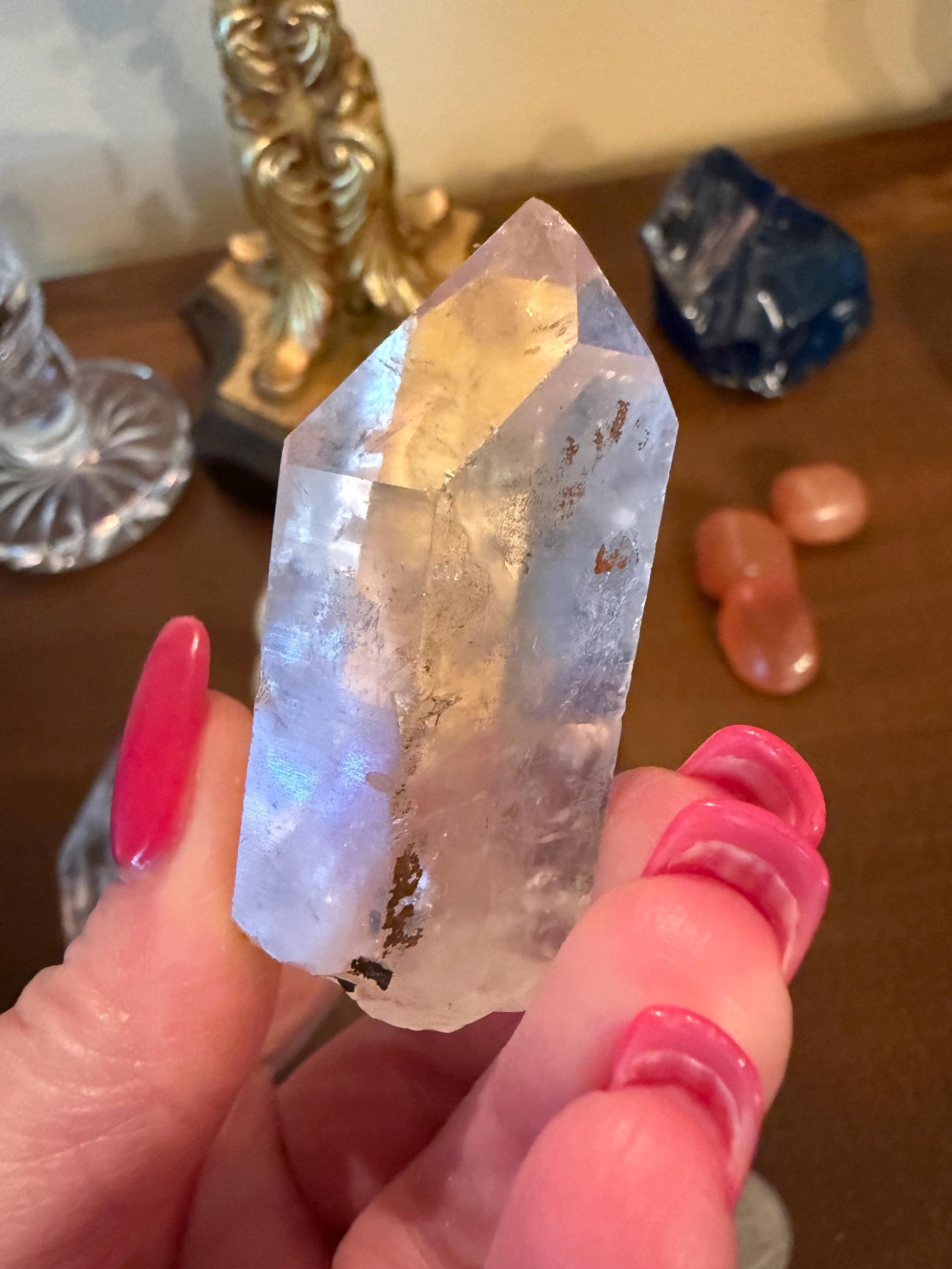 Lemurian Hematite & Pyrite, Lost Magick Collection, keys and striations, natural, high vibration crystal healing