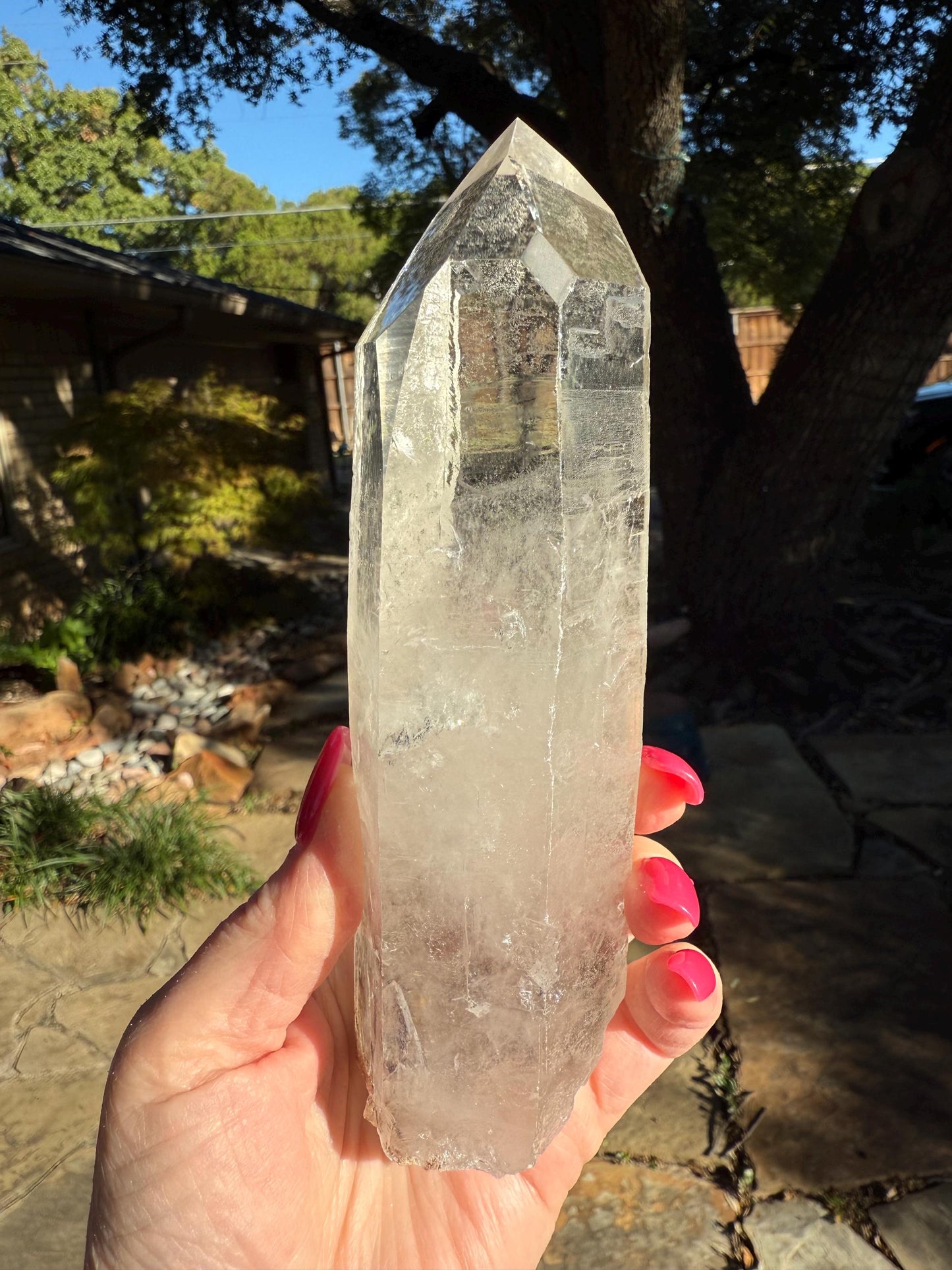 Powerful Starbrary Lemurian Wand, Rare, New, gift, 1.0.8 lbs, 6.5”, crystal healing, high vibration crystals