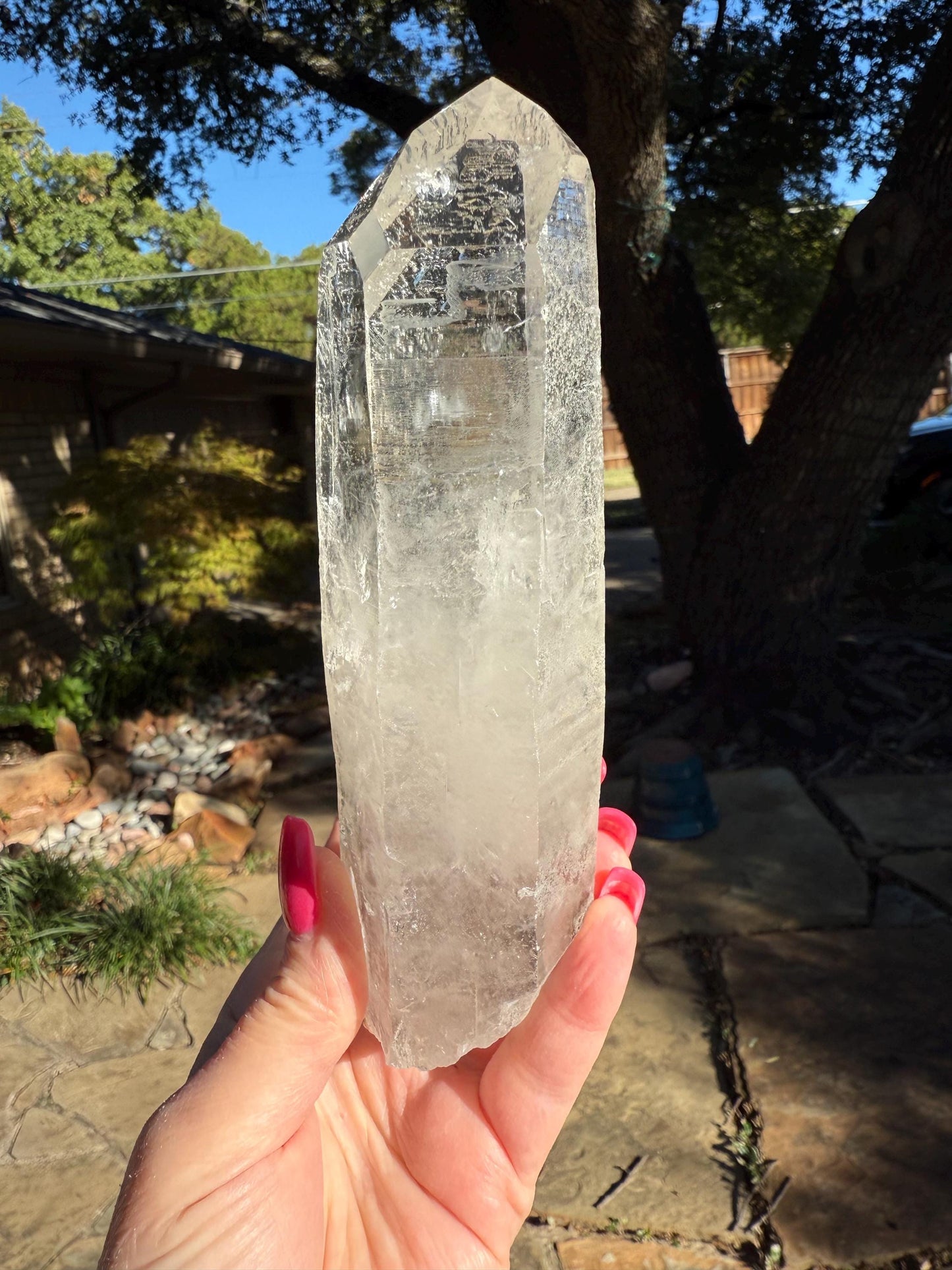 Powerful Starbrary Lemurian Wand, Rare, New, gift, 1.0.8 lbs, 6.5”, crystal healing, high vibration crystals