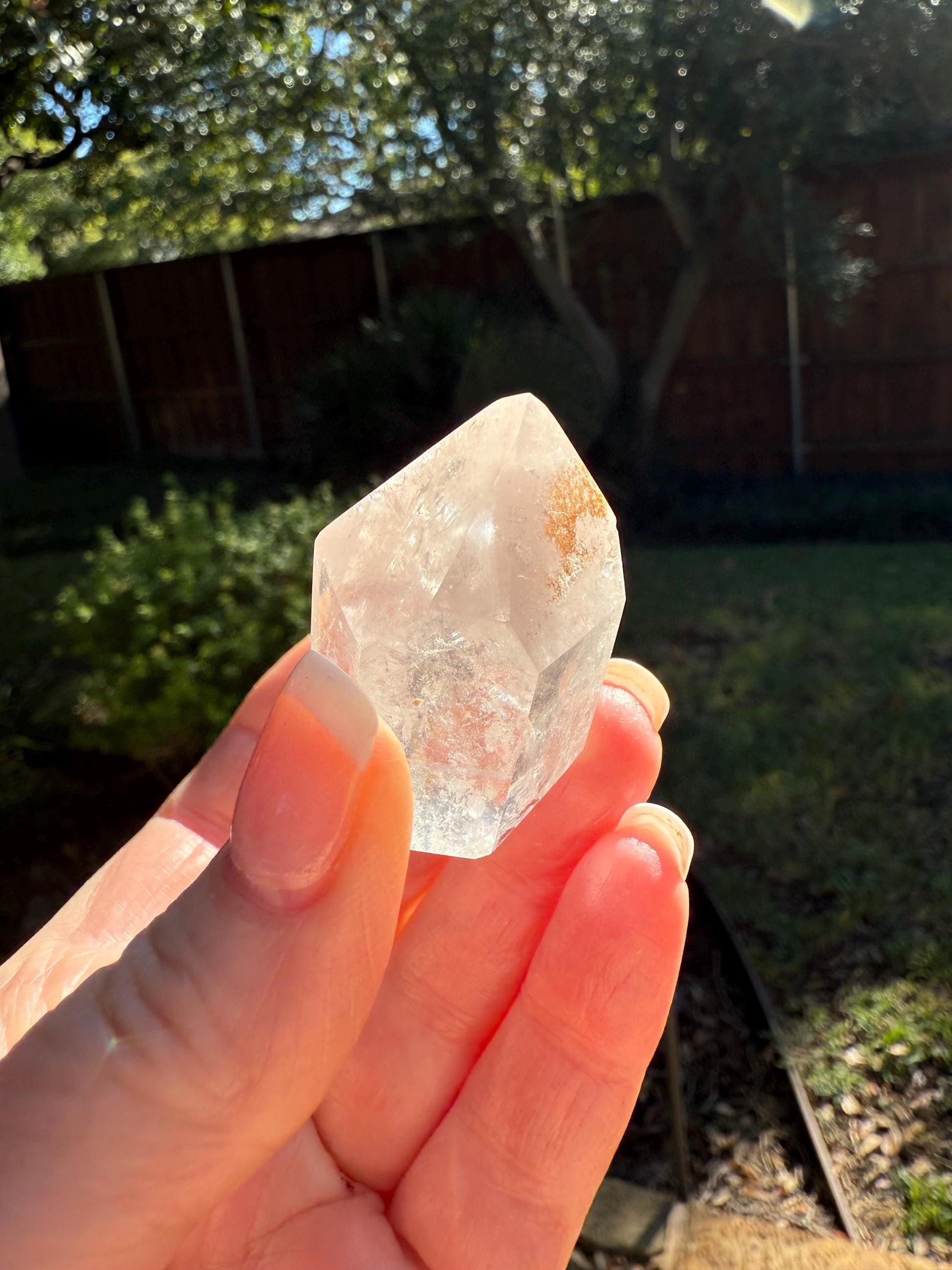 Rare Pink Lithium Lemurian, new, high quality, 1.5”, crystal healing, gift