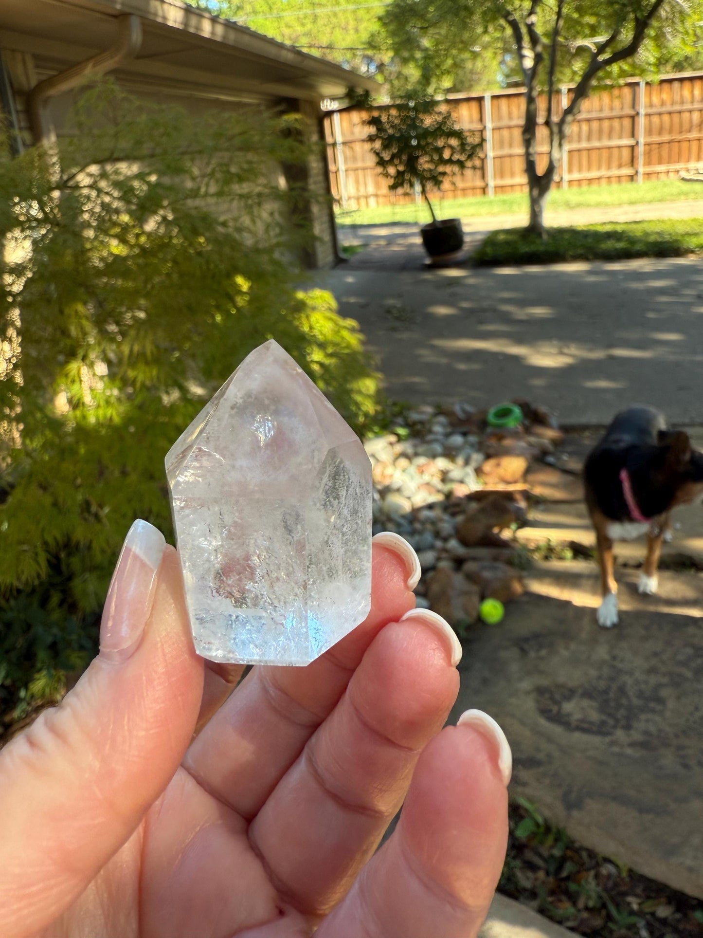 Rare Pink Lithium Lemurian, new, high quality, 1.5”, crystal healing, gift