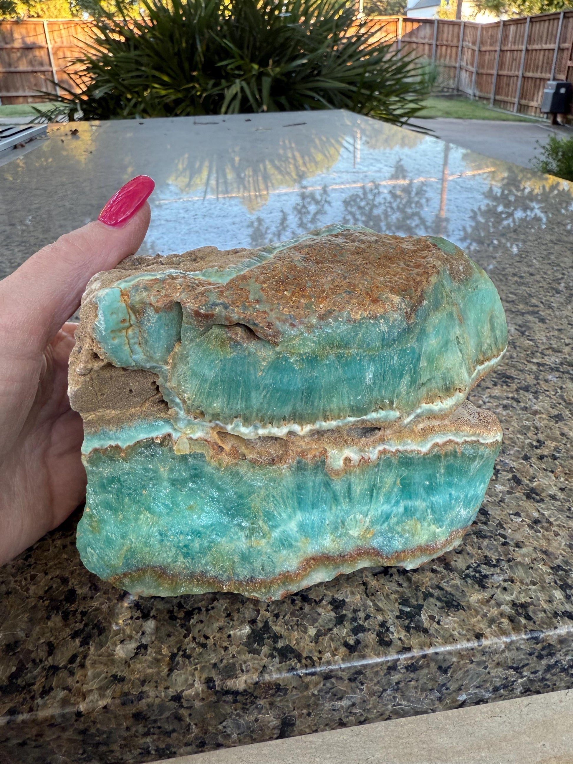 Stunning Smithsonite 3.11.4 lbs raw chunk, natural, Crystals, crystal healing, rocks, specimen, high vibration healing sessions