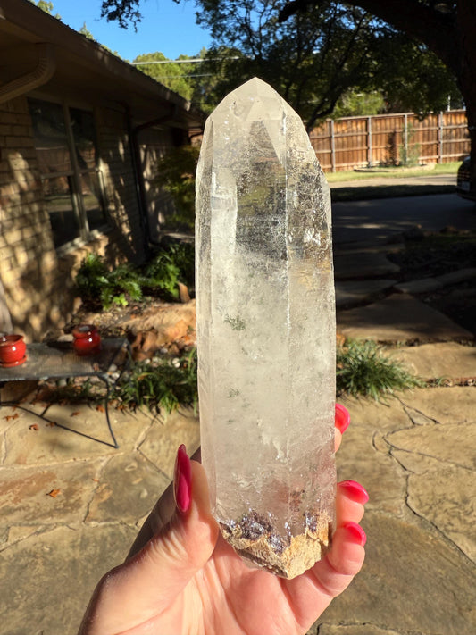 Powerful Starbrary Lemurian Wand, Rare, New, gift, 1.0.8 lbs, 6.5”, crystal healing, high vibration crystals