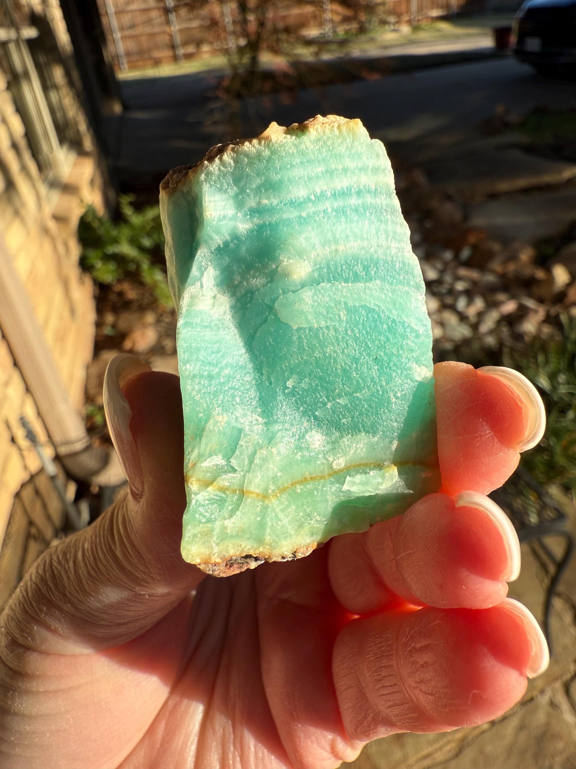 Smithsonite, raw chunk, natural, Crystals, crystal healing, rocks, specimen, high vibration healing sessions, 1.9”